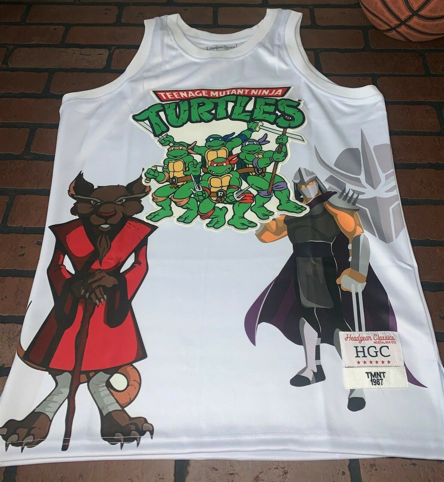 TEENAGE MUTANT NINJA TURTLES Headgear Classics Basketball Jersey