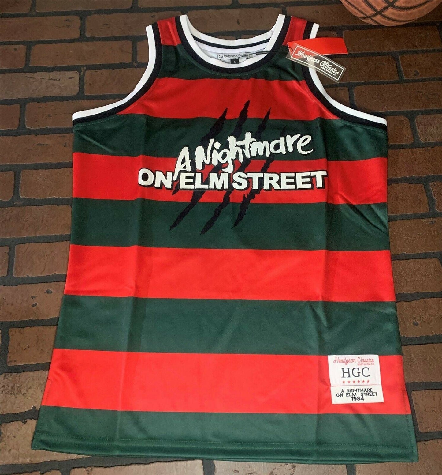 NIGHTMARE ON ELM STREET /FREDDY Headgear Classics Basketball Jersey