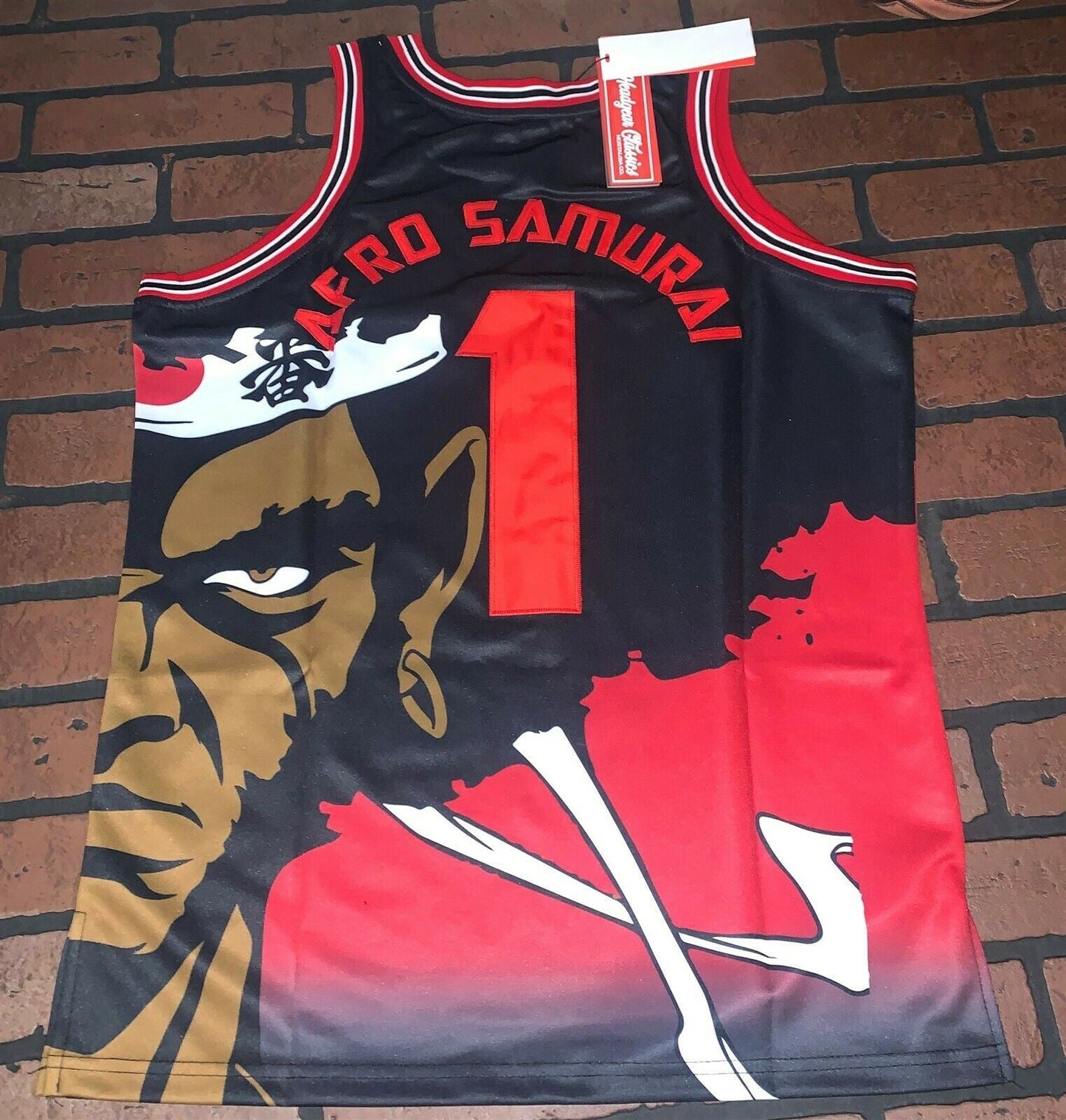 AFRO SAMURAI Headgear Classics Basketball Jersey