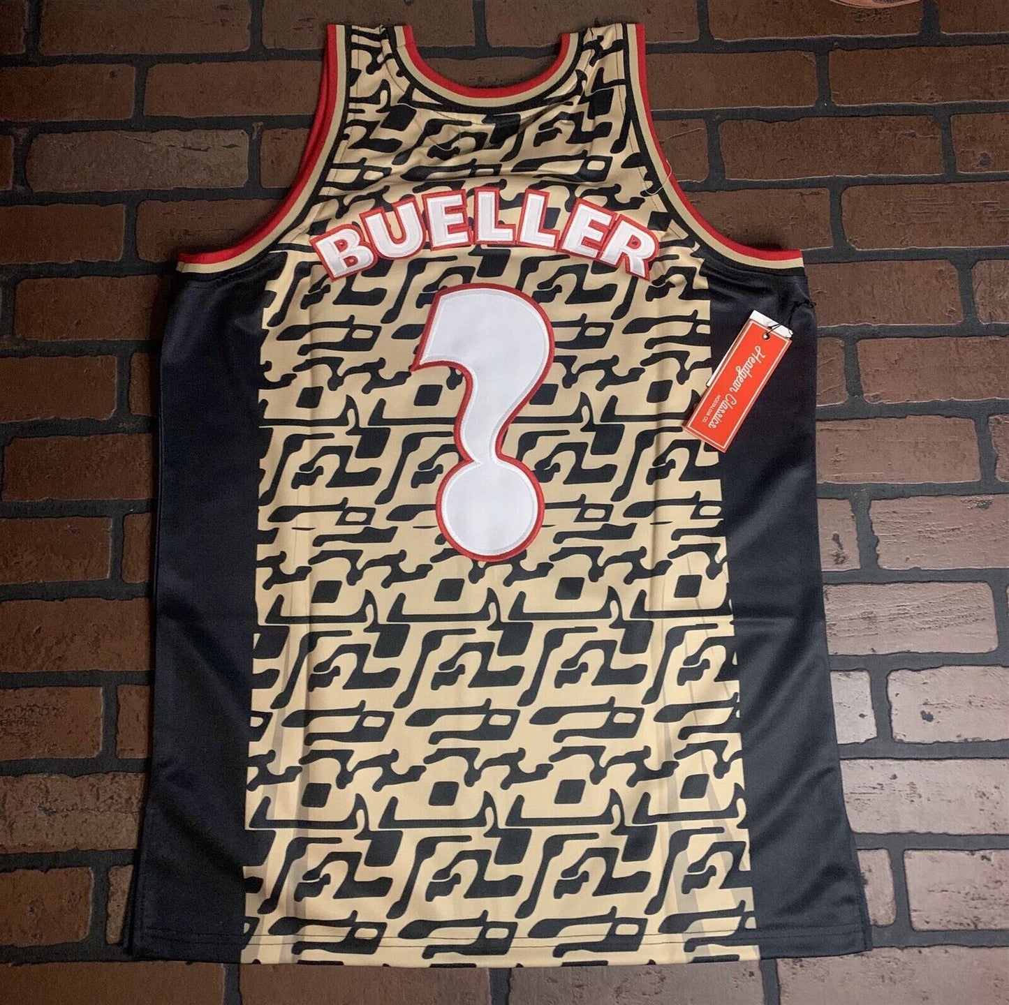 FERRIS BUELLER SAVE FERRIS Headgear Classics Basketball Jersey