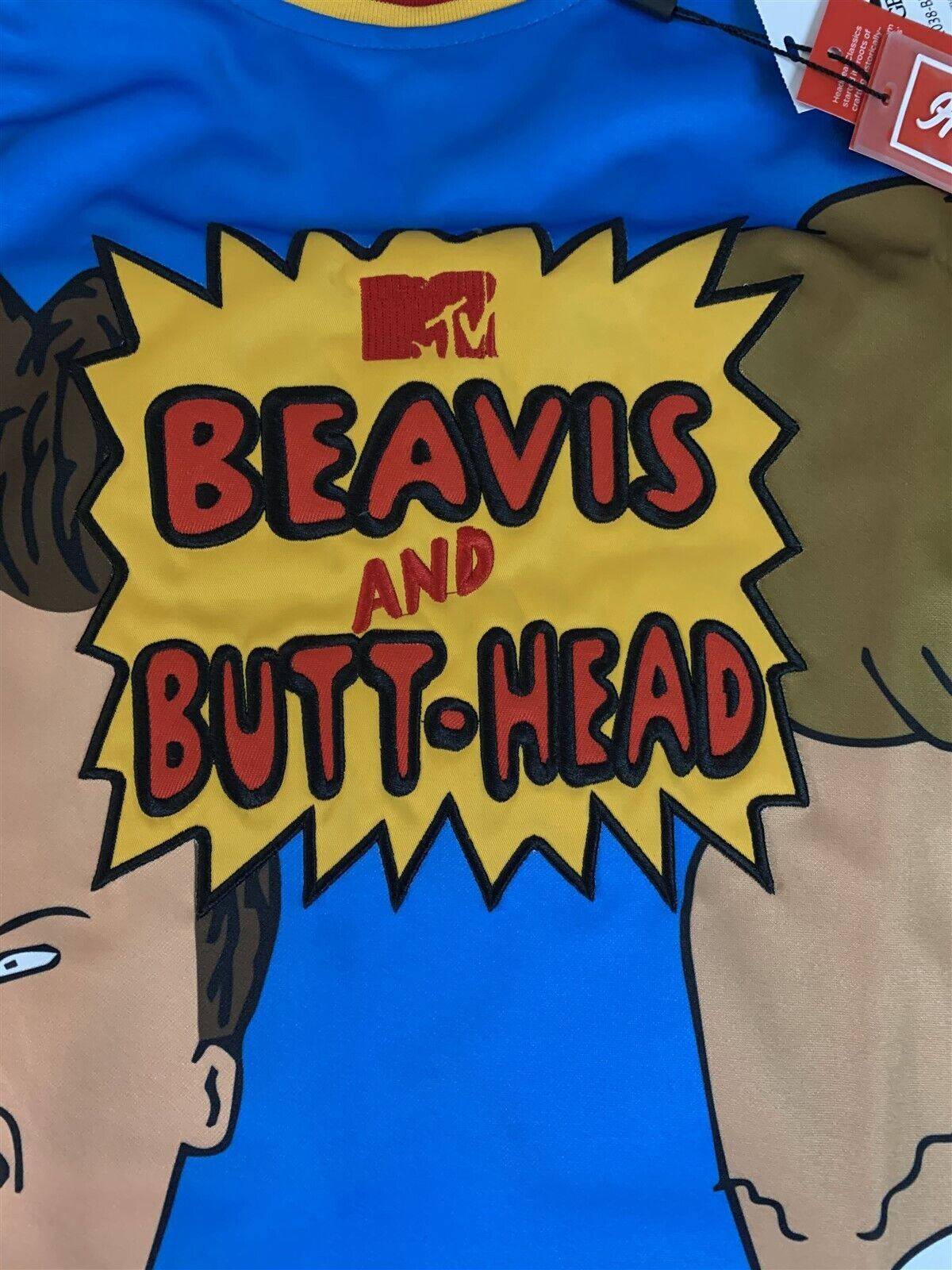 BEAVIS & BUTTHEAD Headgear Classics Basketball Blue Jersey
