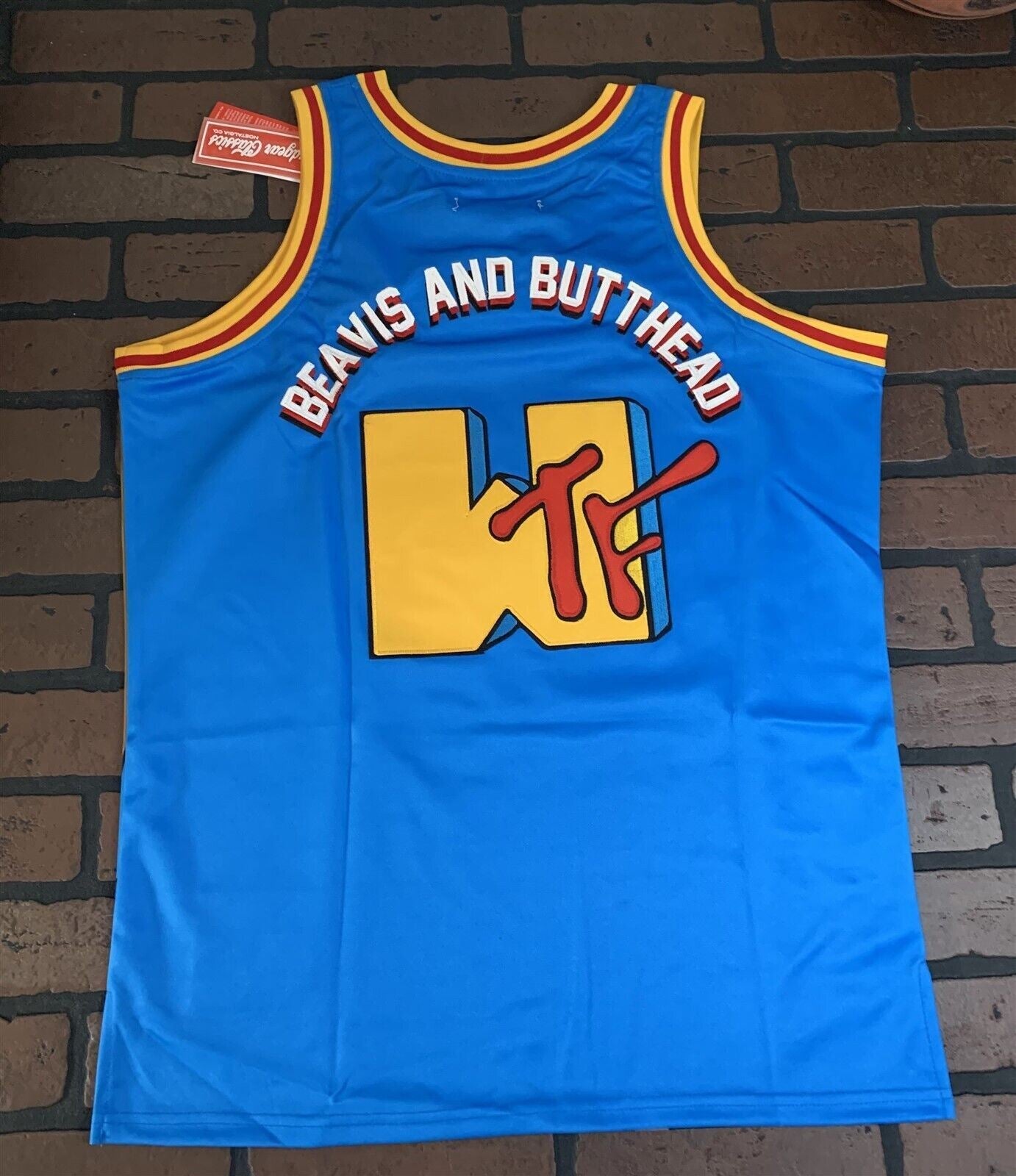 BEAVIS & BUTTHEAD Headgear Classics Basketball Blue Jersey