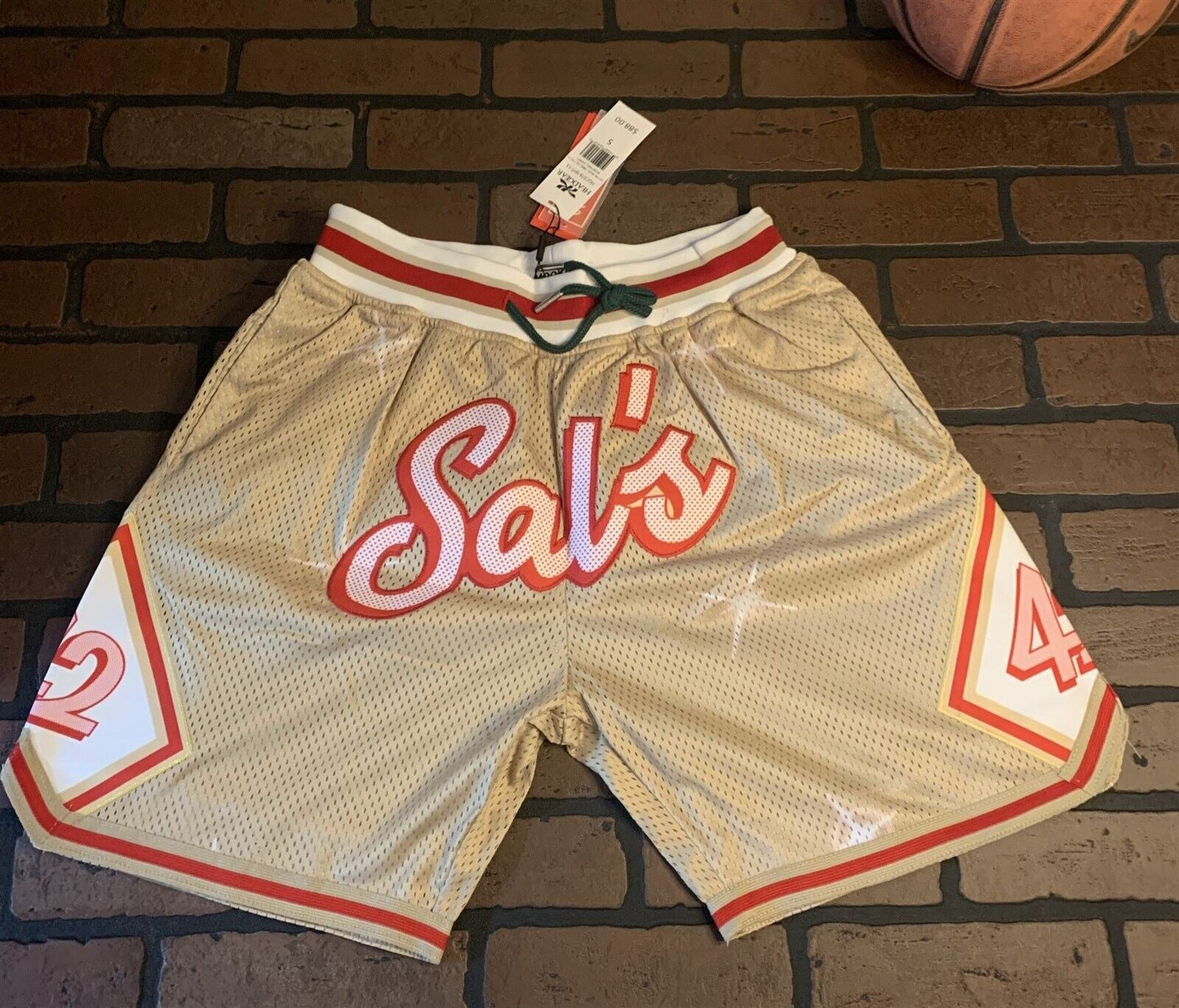 SAL'S PIZZA Do the Right Thing Headgear Classics Basketball Shorts