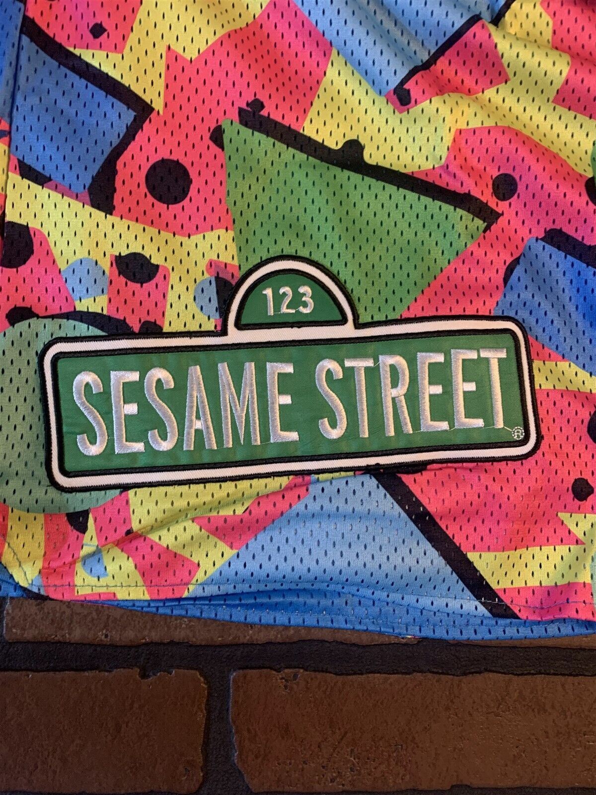 SESAME STREET ALL OVER Headgear Classics Basketball Shorts