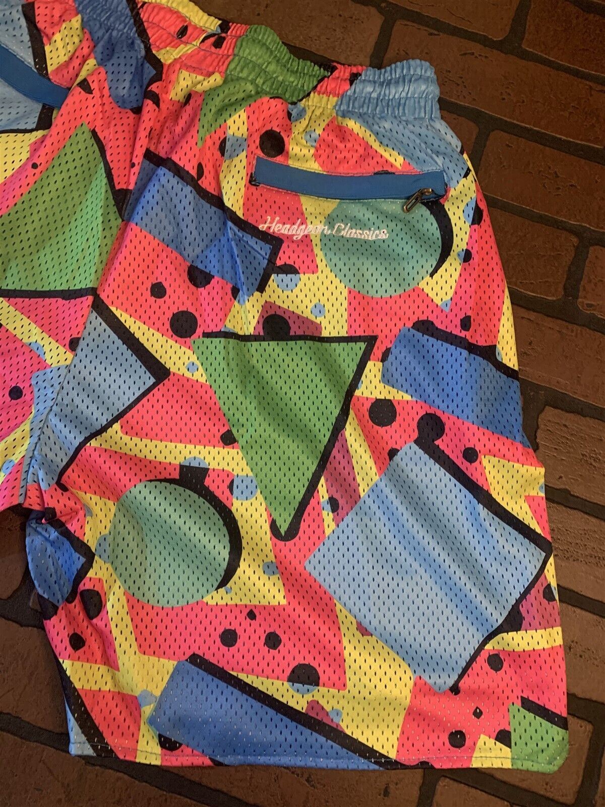 SESAME STREET ALL OVER Headgear Classics Basketball Shorts
