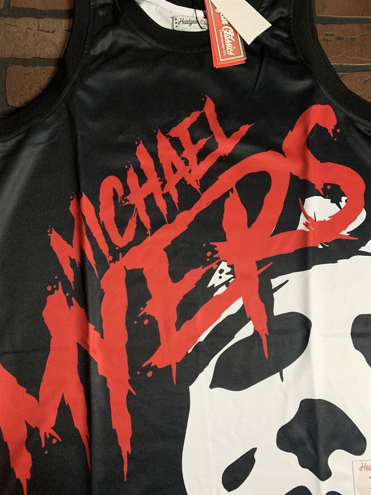 MICHAEL MYERS Headgear Classics Basketball Jersey