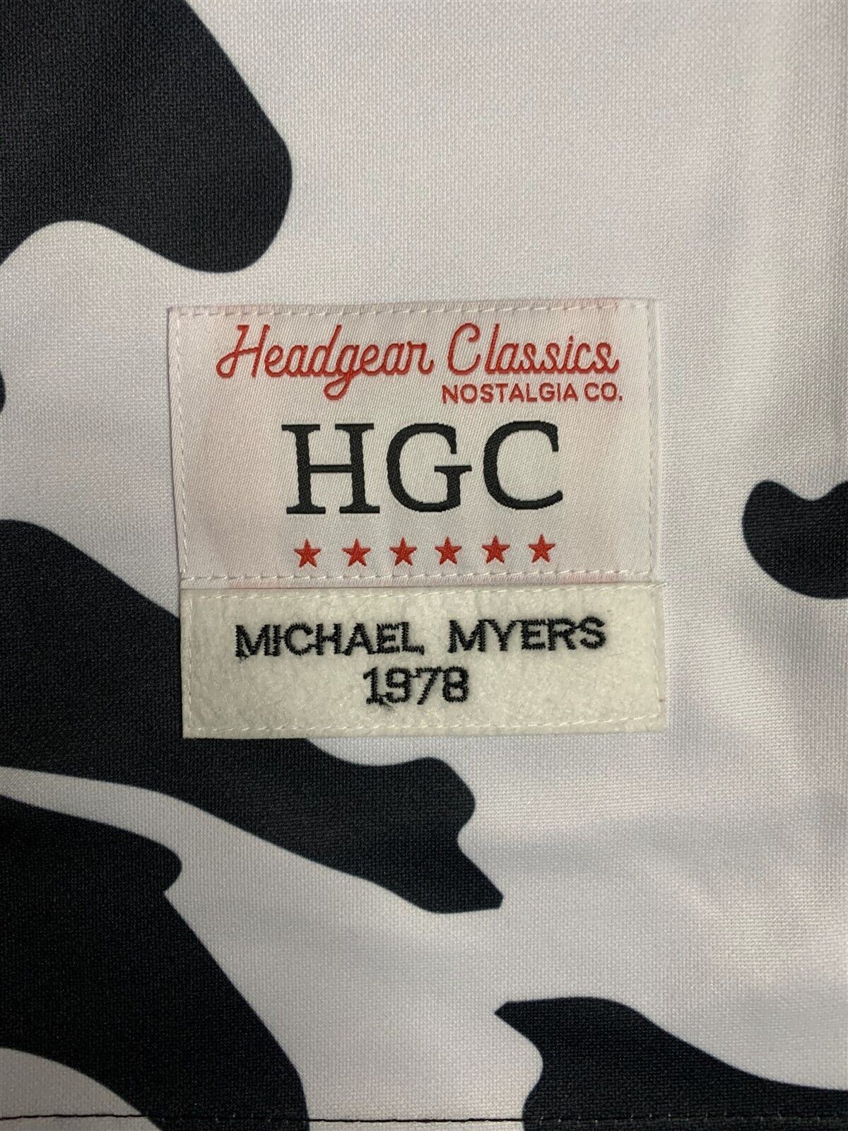 MICHAEL MYERS Headgear Classics Basketball Jersey