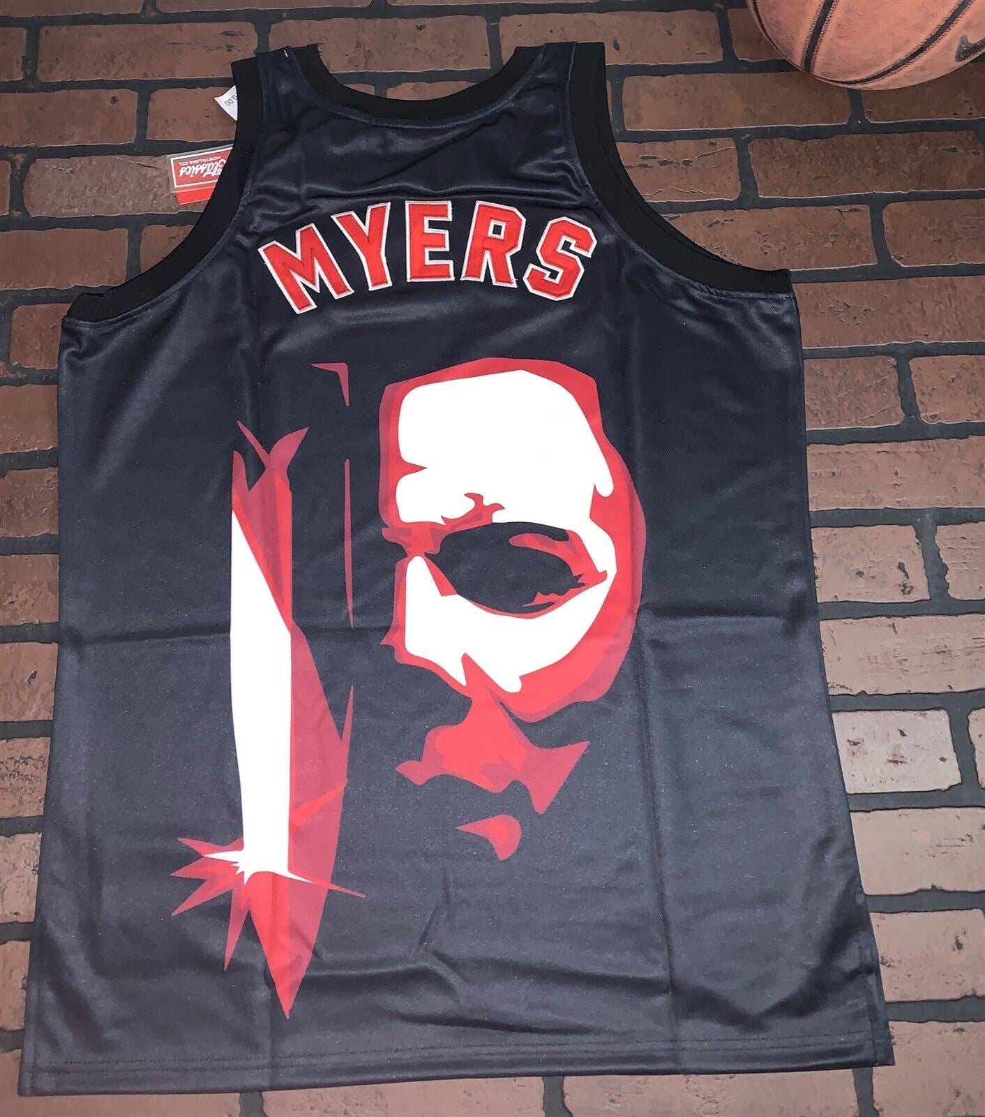 MICHAEL MYERS Headgear Classics Basketball Jersey