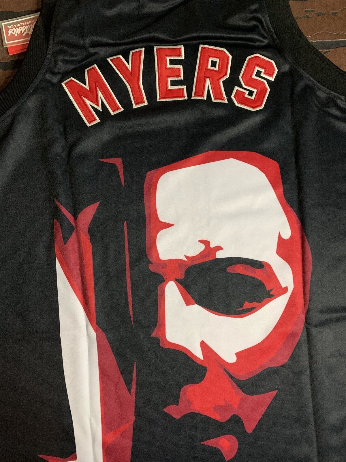 MICHAEL MYERS Headgear Classics Basketball Jersey