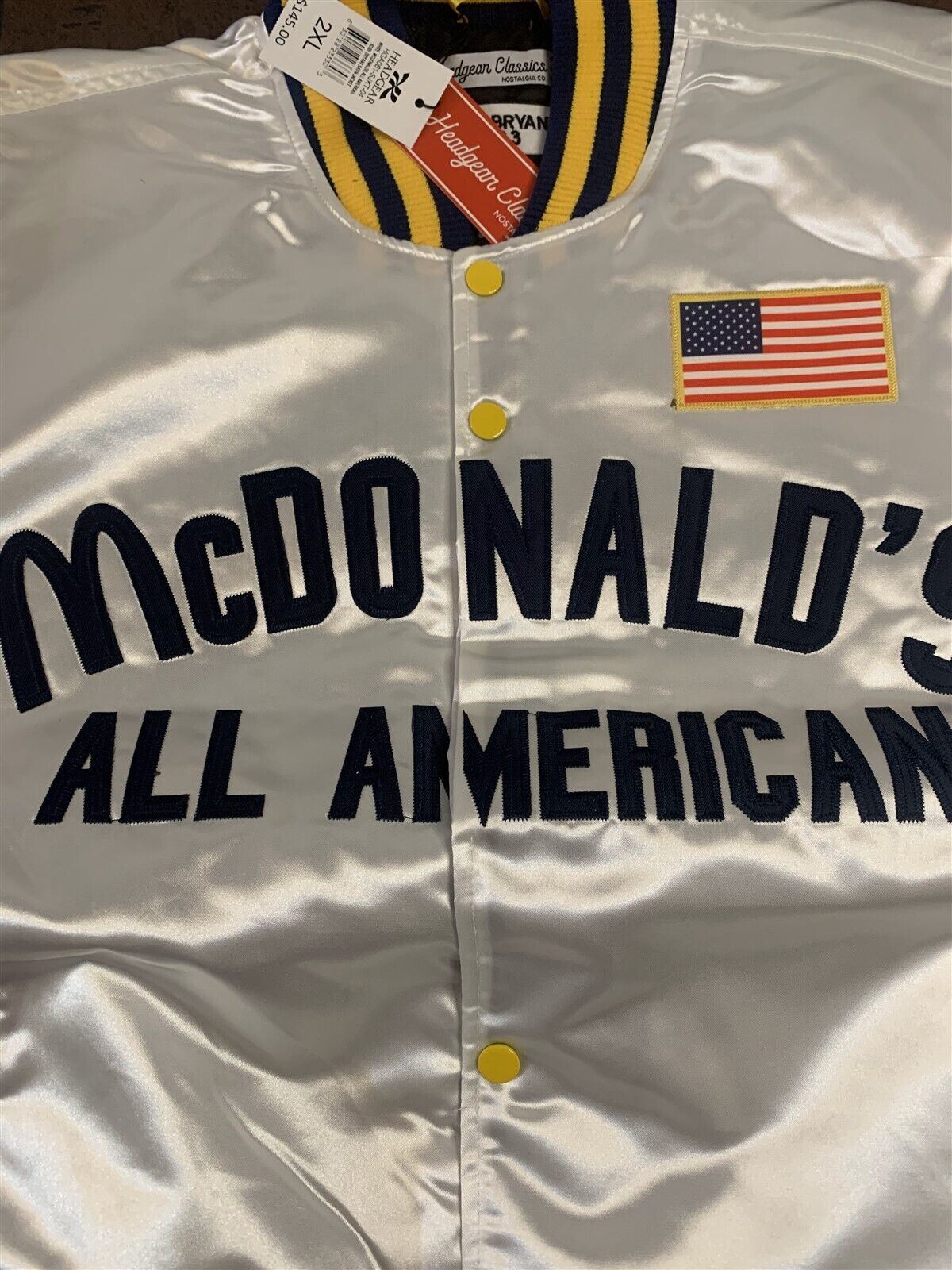 KOBE ALL AMERICAN Headgear Classics Streetwear Jacket