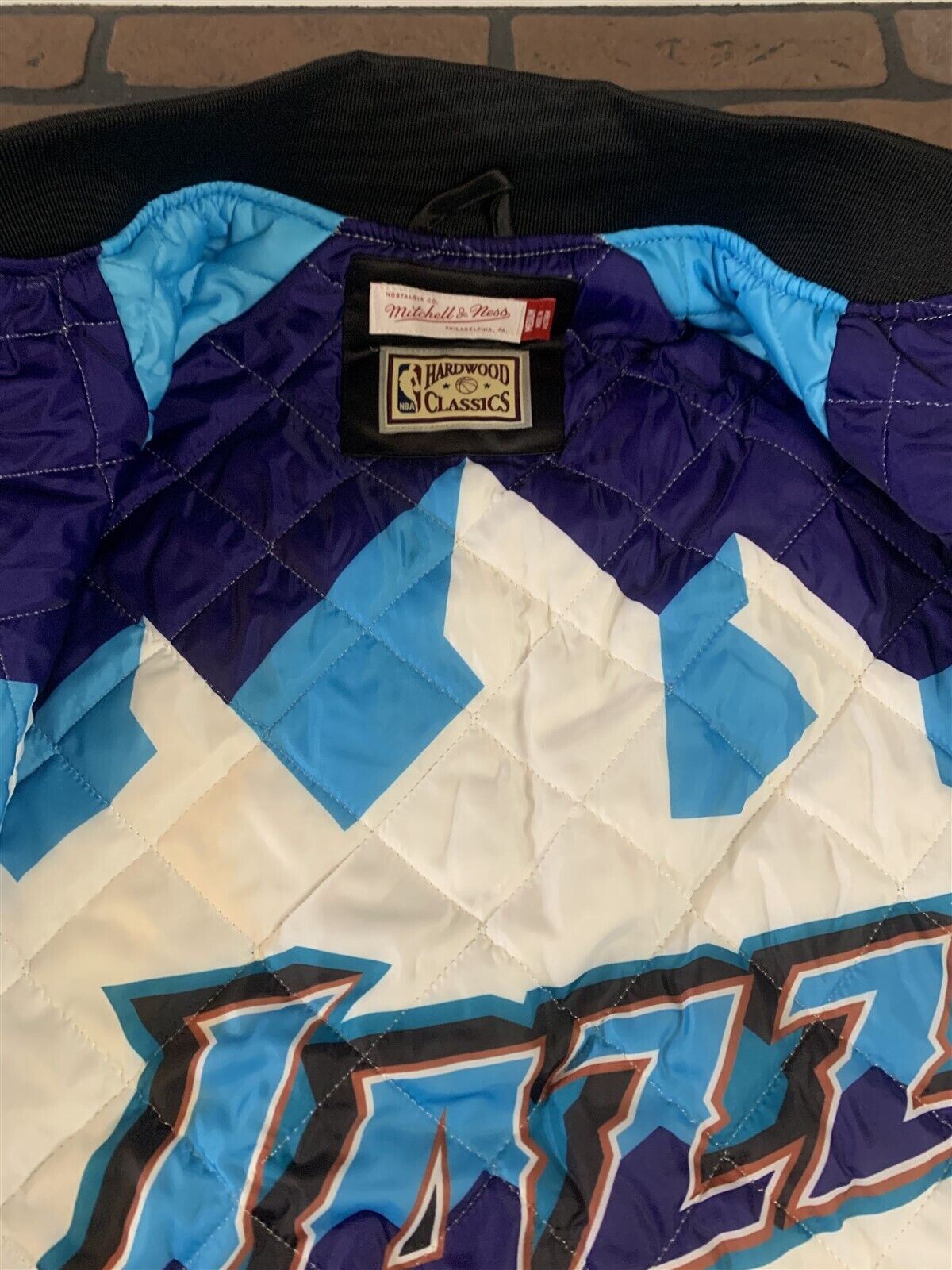 UTAH JAZZ Mitchell & Ness Special Script Heavyweight Jacket S M L 2XL