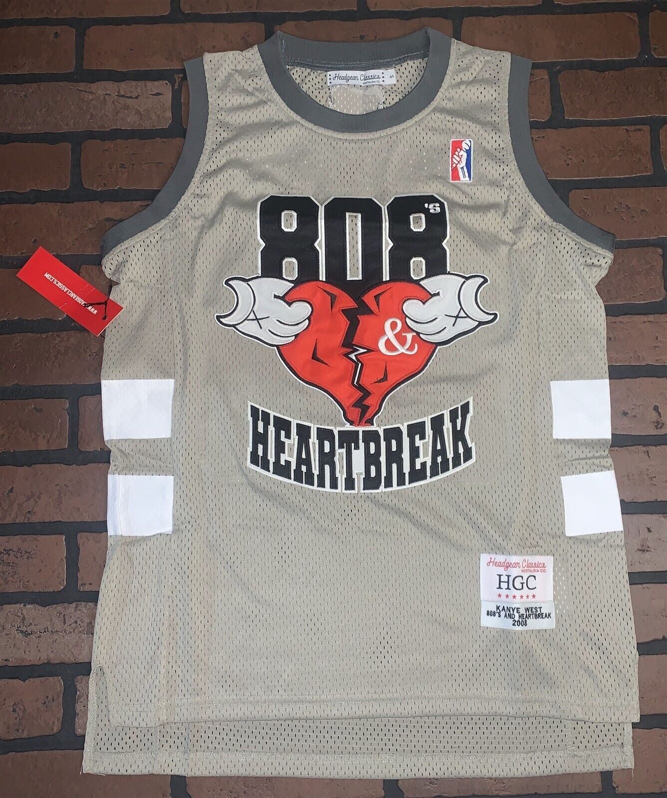 KANYE 808 & HEARTBREAK Headgear Classics Basketball Jersey