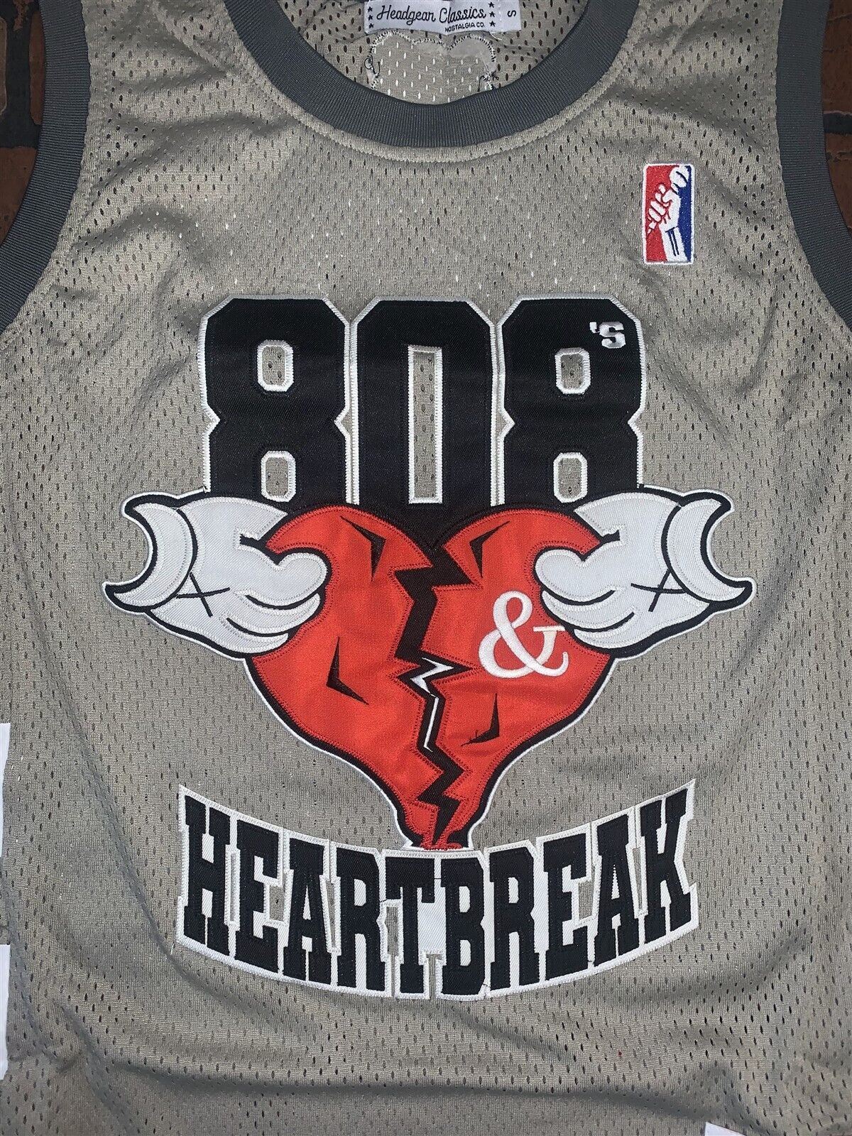 KANYE 808 & HEARTBREAK Headgear Classics Basketball Jersey