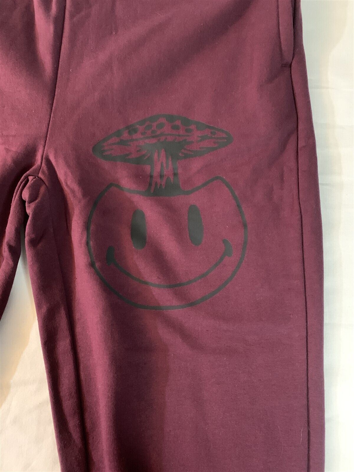 Neff Burgundy Mushroom Sweatpants