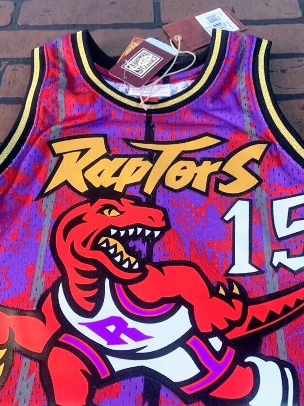 Vince Carter Toronto Raptors Mitchell and Ness Basketball Jersey