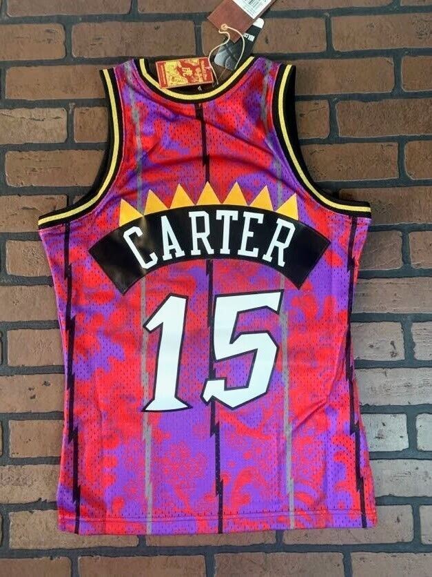 Vince Carter Toronto Raptors Mitchell and Ness Basketball Jersey