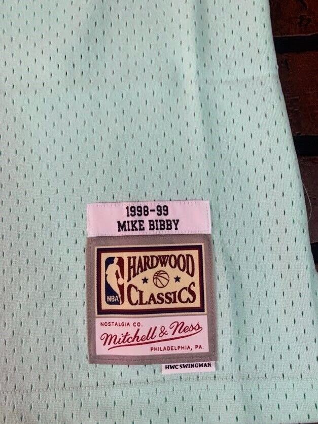 MEMPHIS GRIZZLIES Mitchell & Ness Mike Bibby Jersey