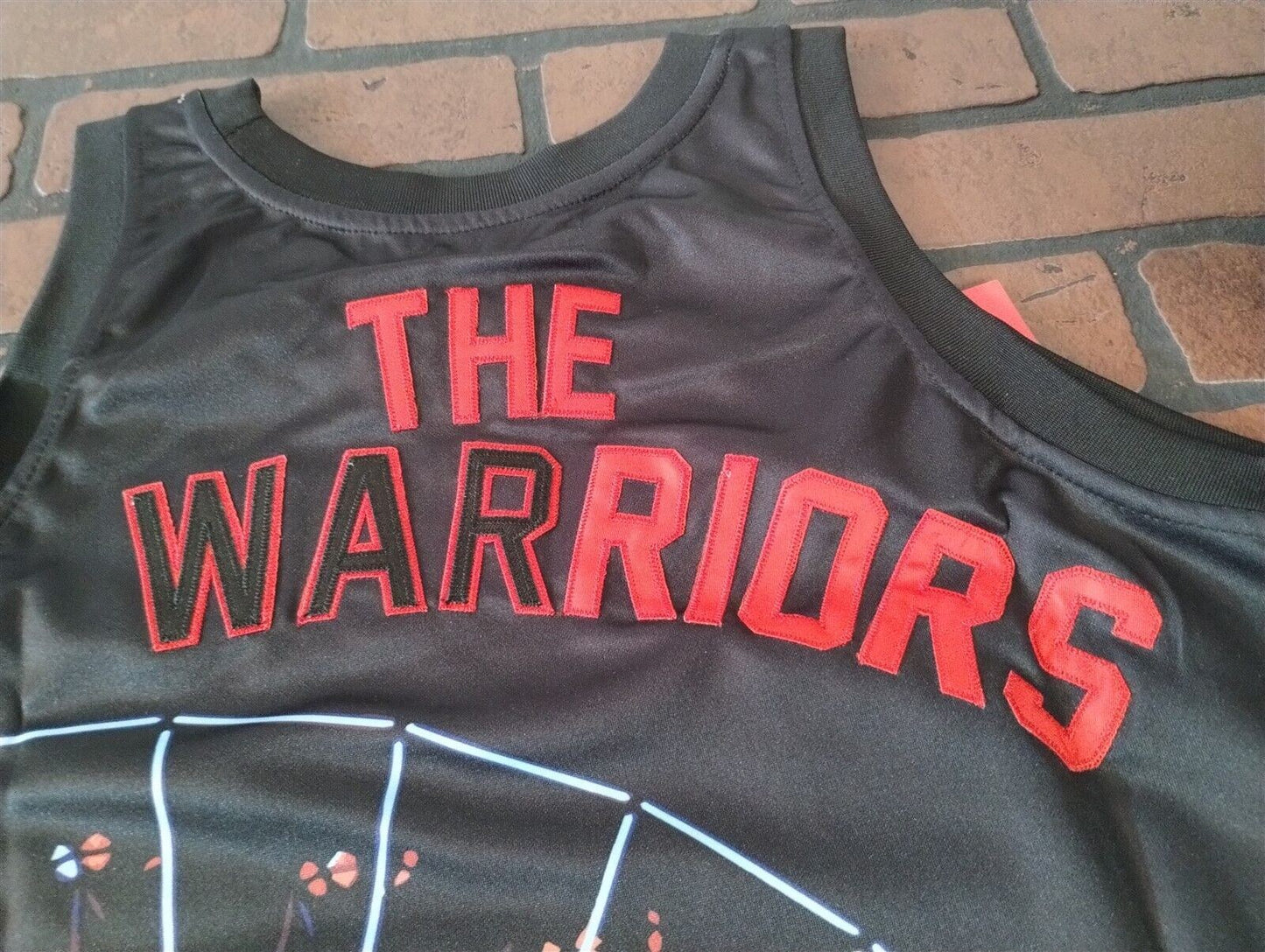 THE WARRIORS Ferris Wheel Headgear Classics Basketball Jersey