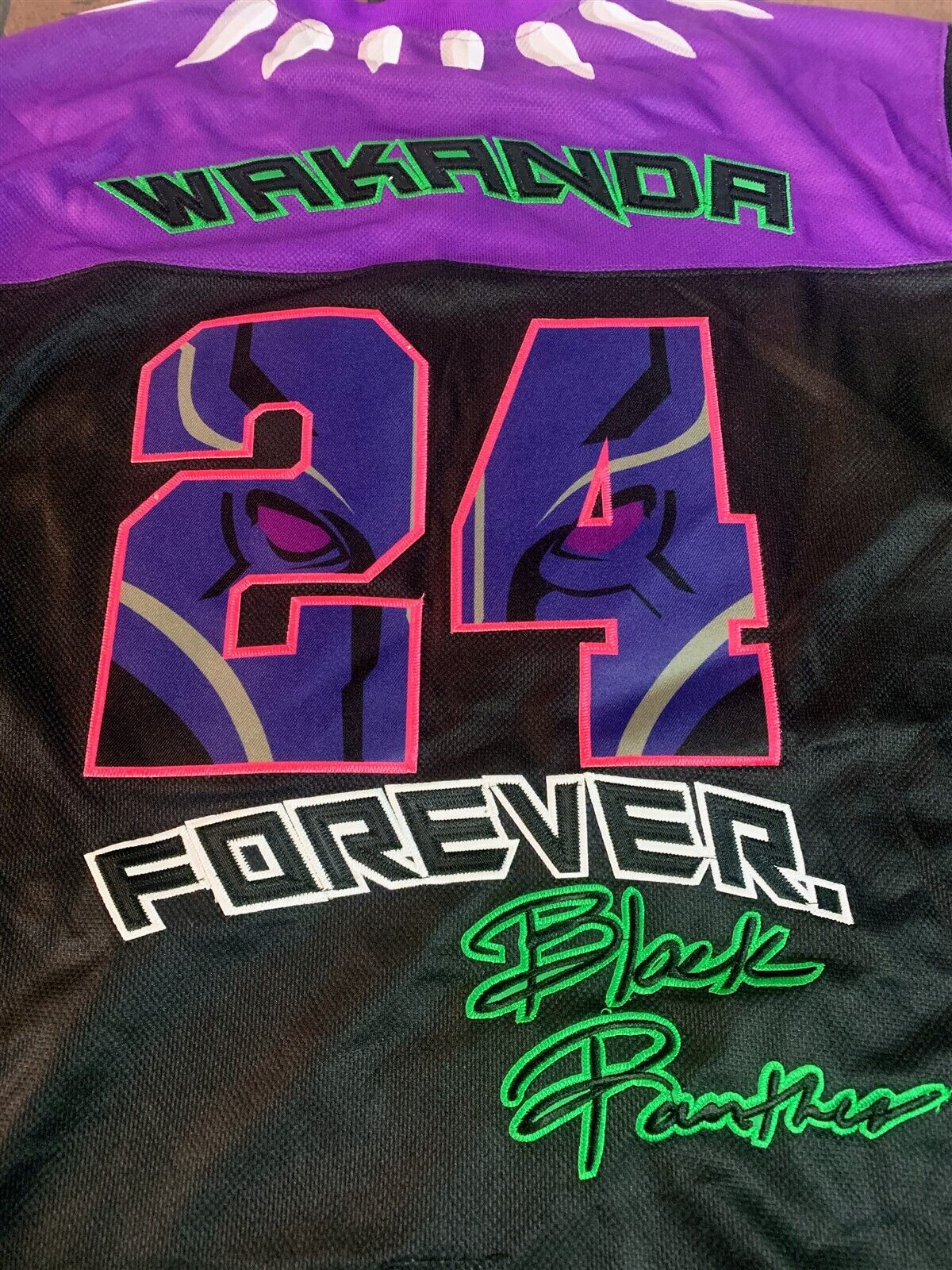 BLACK PANTHER Headgear Classics Hockey Purple/Black Jersey