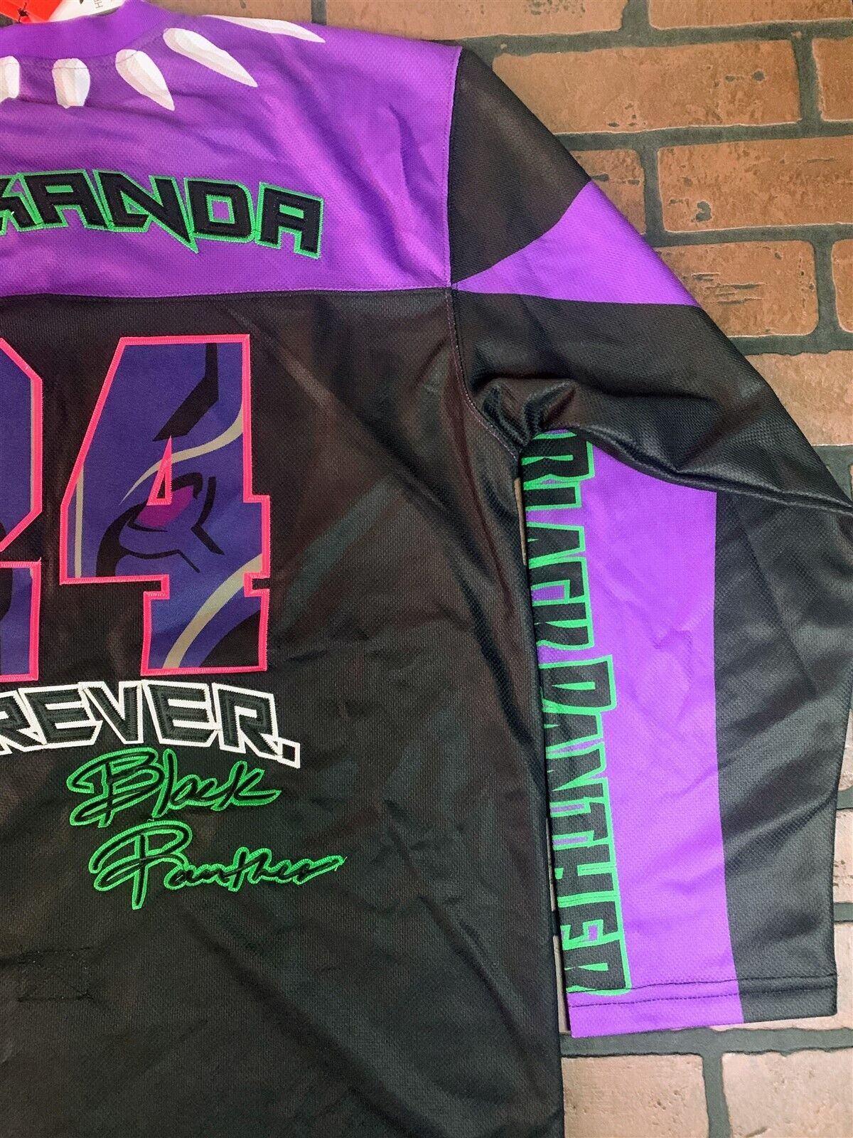 BLACK PANTHER Headgear Classics Hockey Purple/Black Jersey
