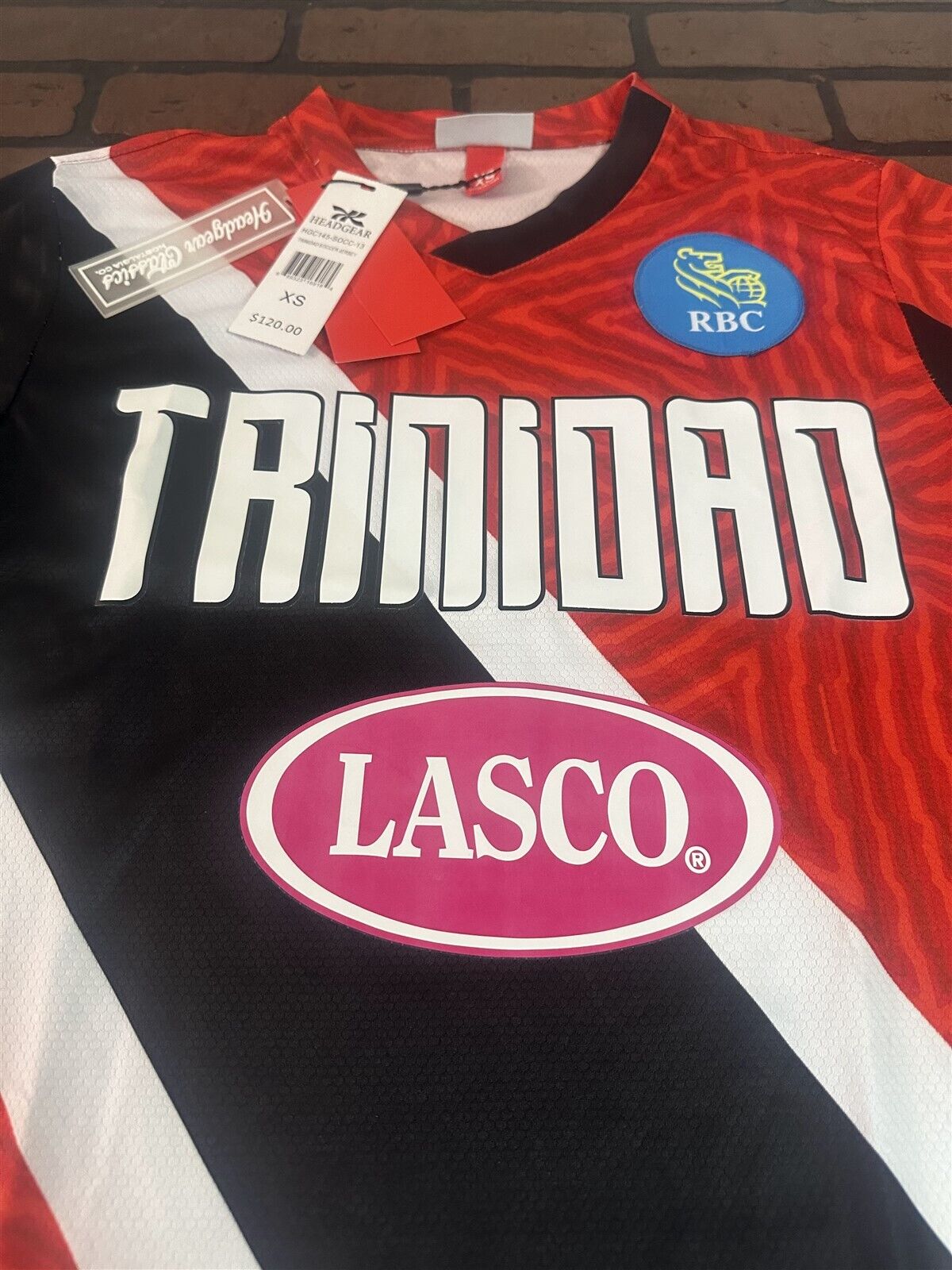 TRINIDAD 1990 World Cup National Team Headgear Classics Soccer Jersey