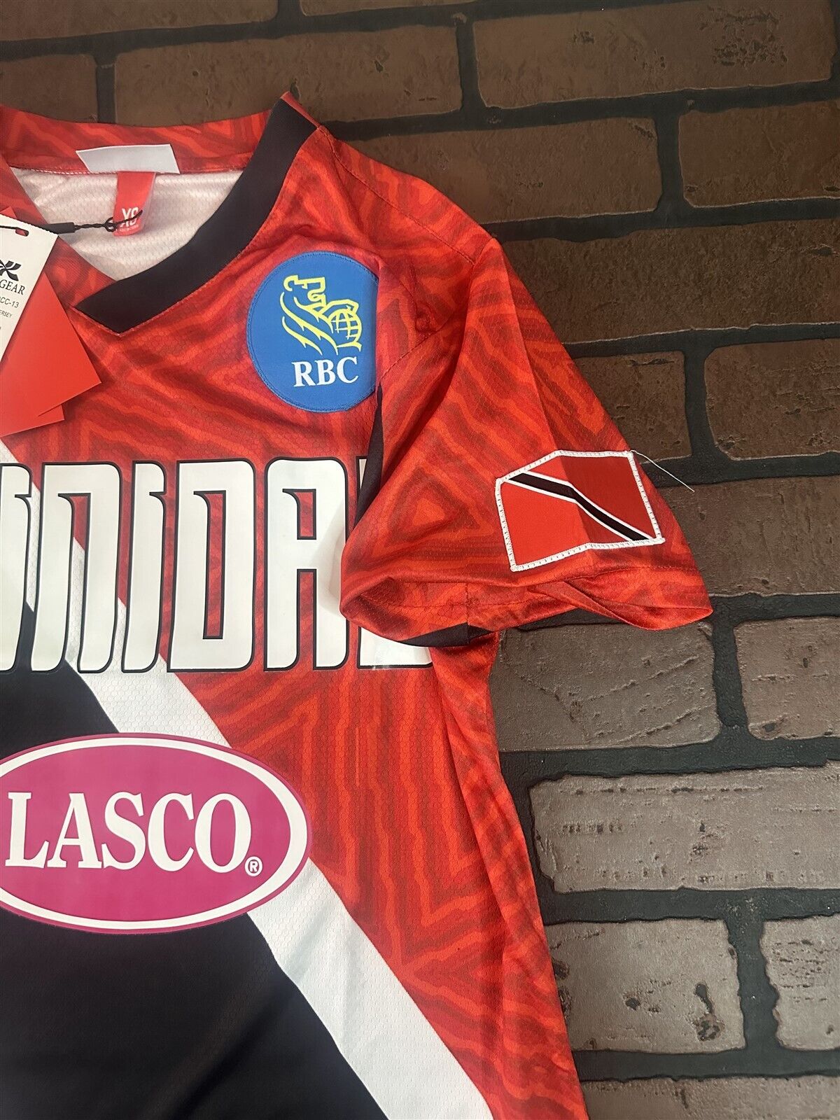 TRINIDAD 1990 World Cup National Team Headgear Classics Soccer Jersey