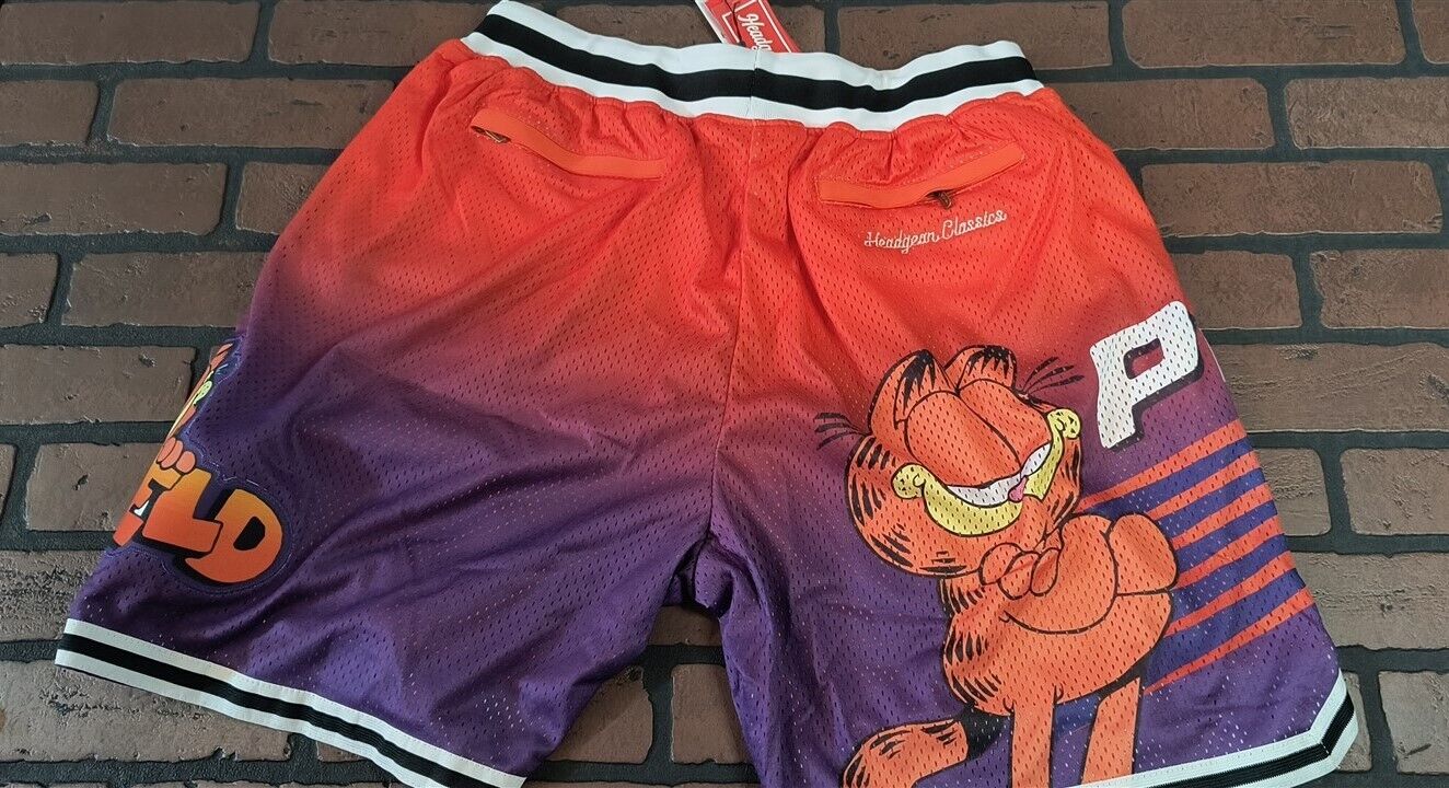 GARFIELD /PHX SUNS Headgear Classics ORNG Basketball Shorts