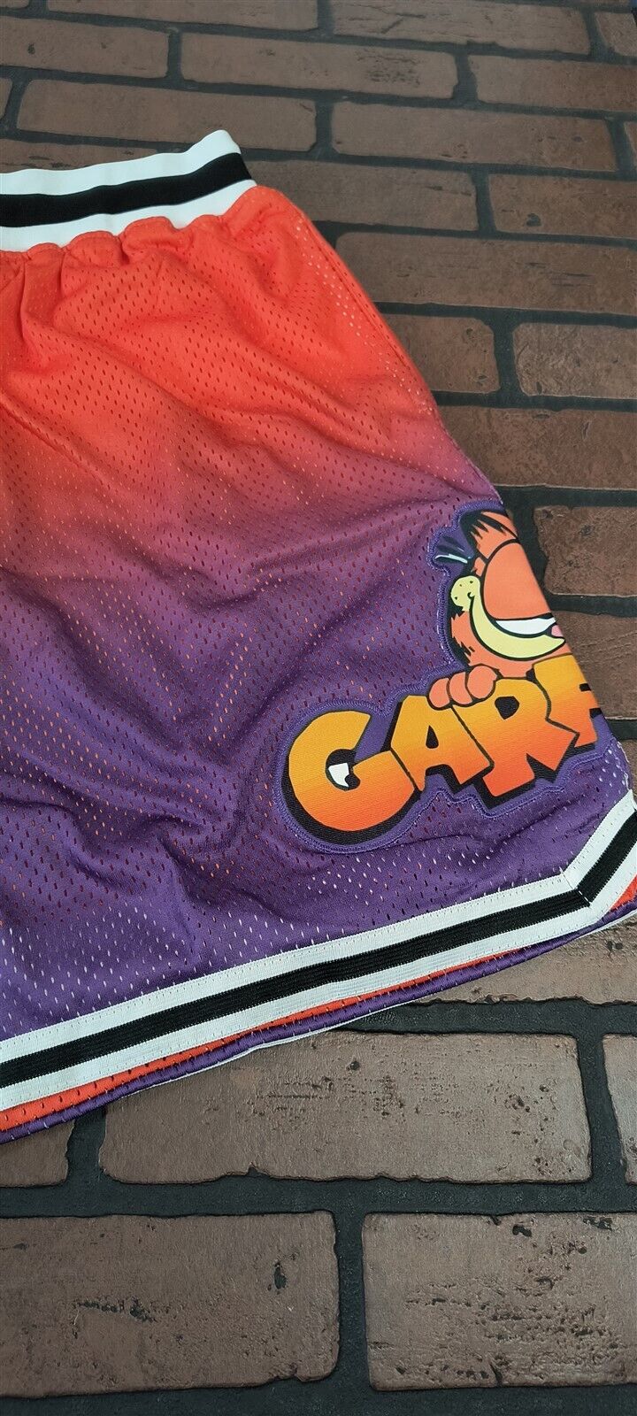 GARFIELD /PHX SUNS Headgear Classics ORNG Basketball Shorts