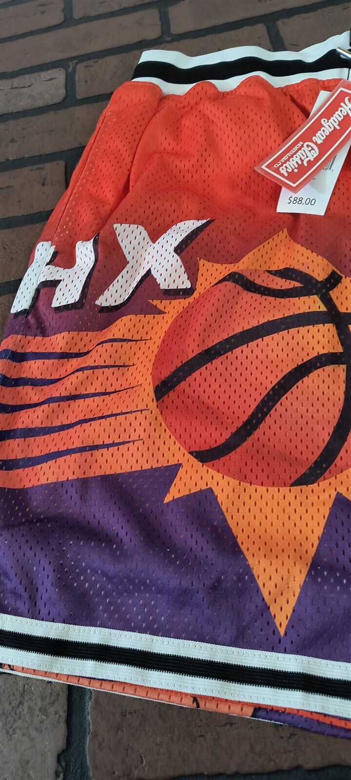 GARFIELD /PHX SUNS Headgear Classics ORNG Basketball Shorts