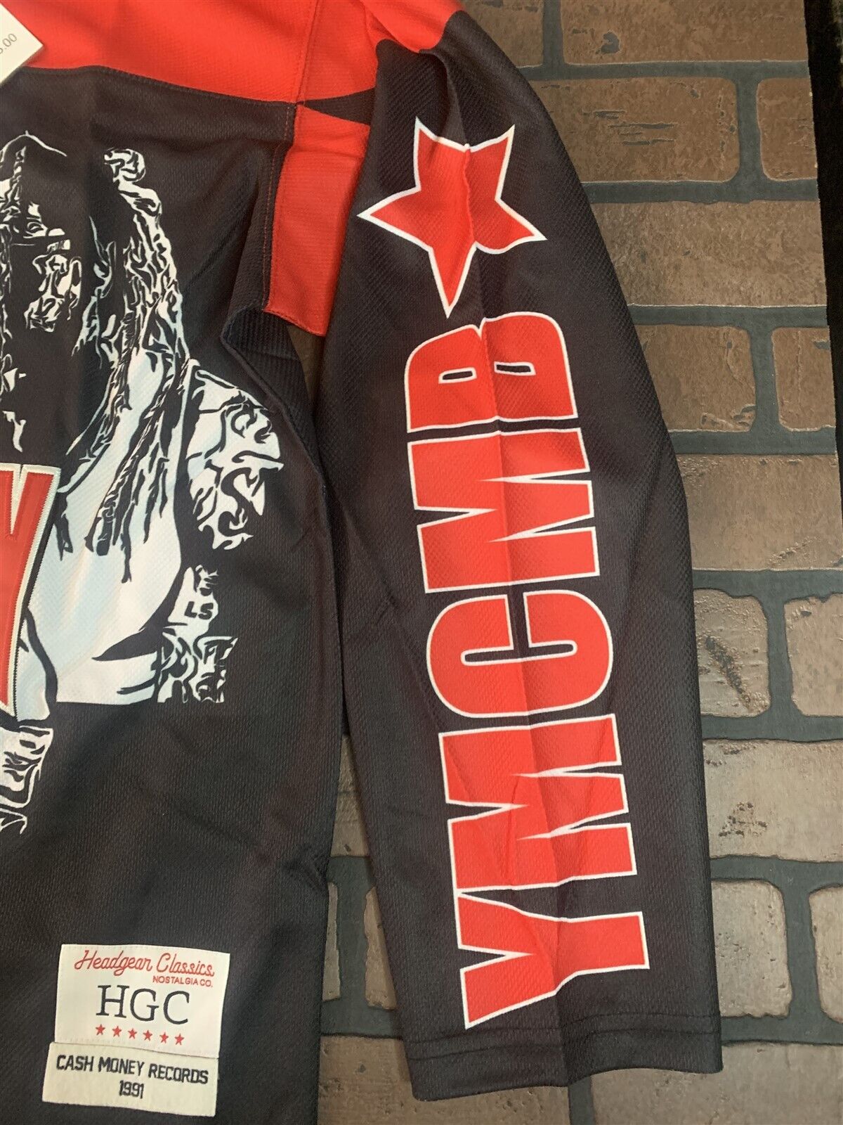 CASH MONEY Headgear Classics Hockey Red Jersey