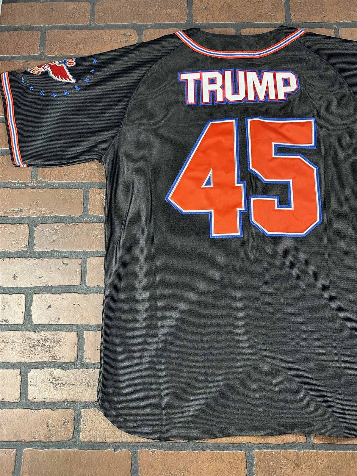 TRUMP USA #45 Headgear Classics Baseball Jersey