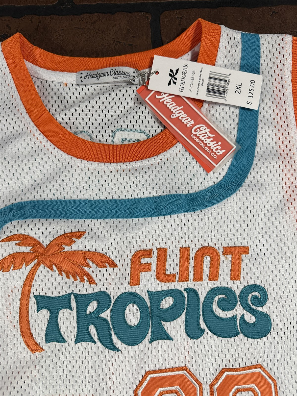 SEMI-PRO Flint Tropics Headgear Classics Basketball Jersey