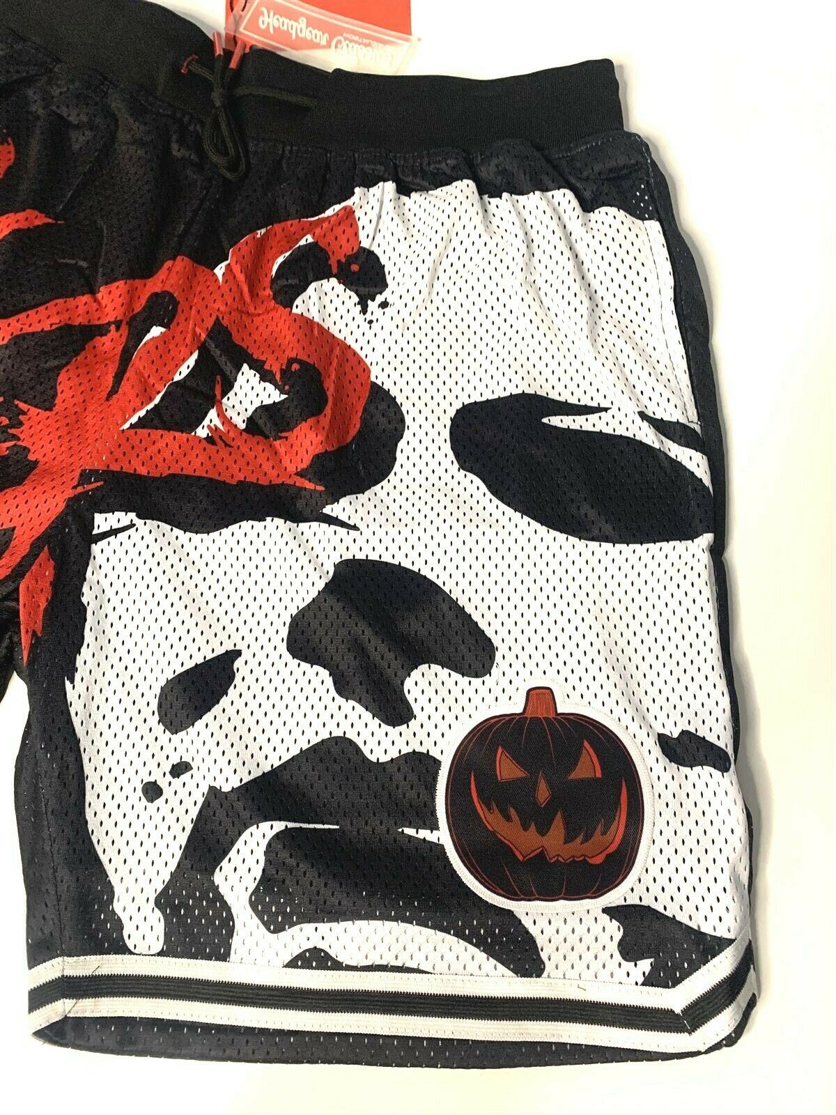 MICHAEL MYERS Black Headgear Classics Basketball Shorts