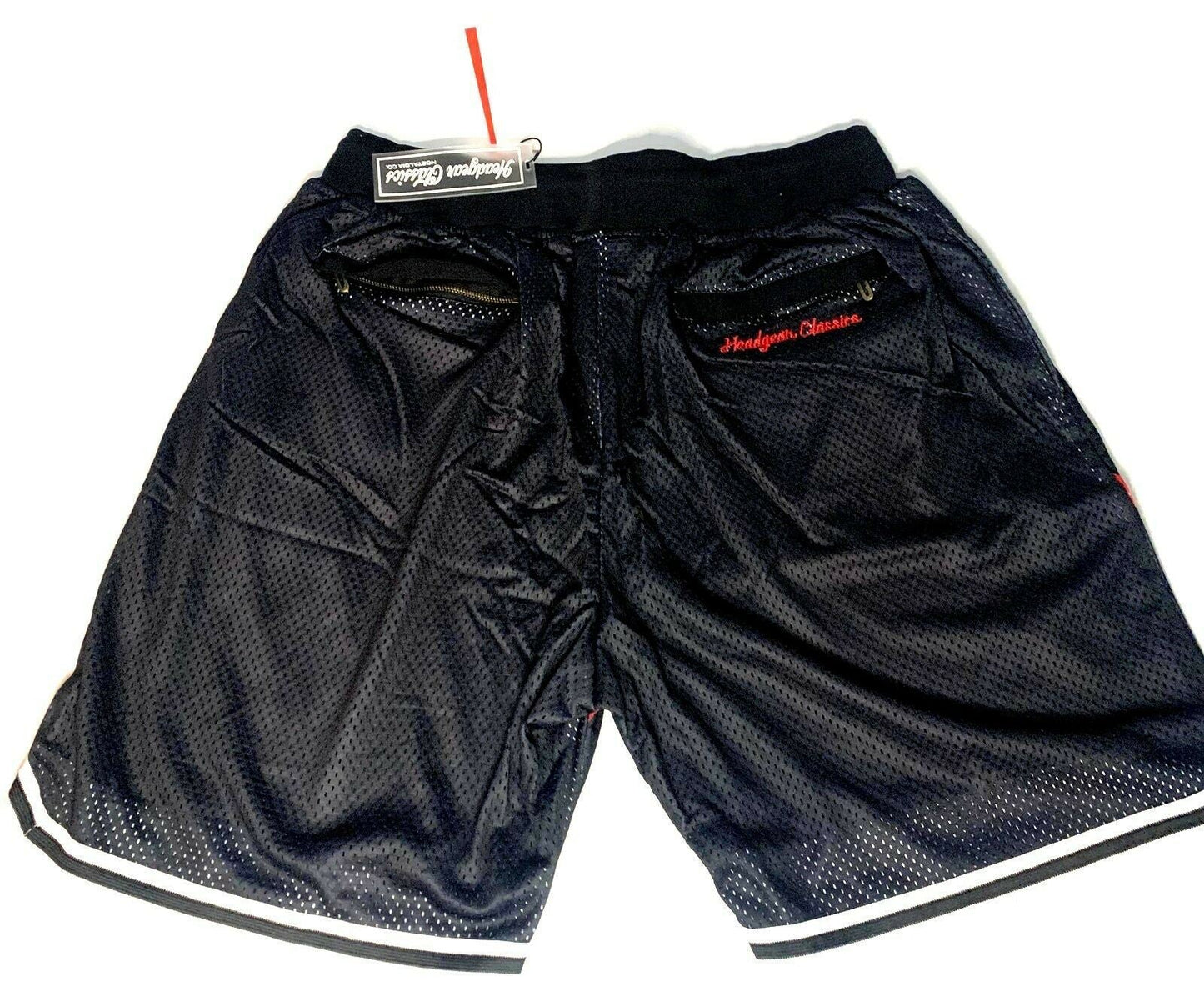 MICHAEL MYERS Black Headgear Classics Basketball Shorts