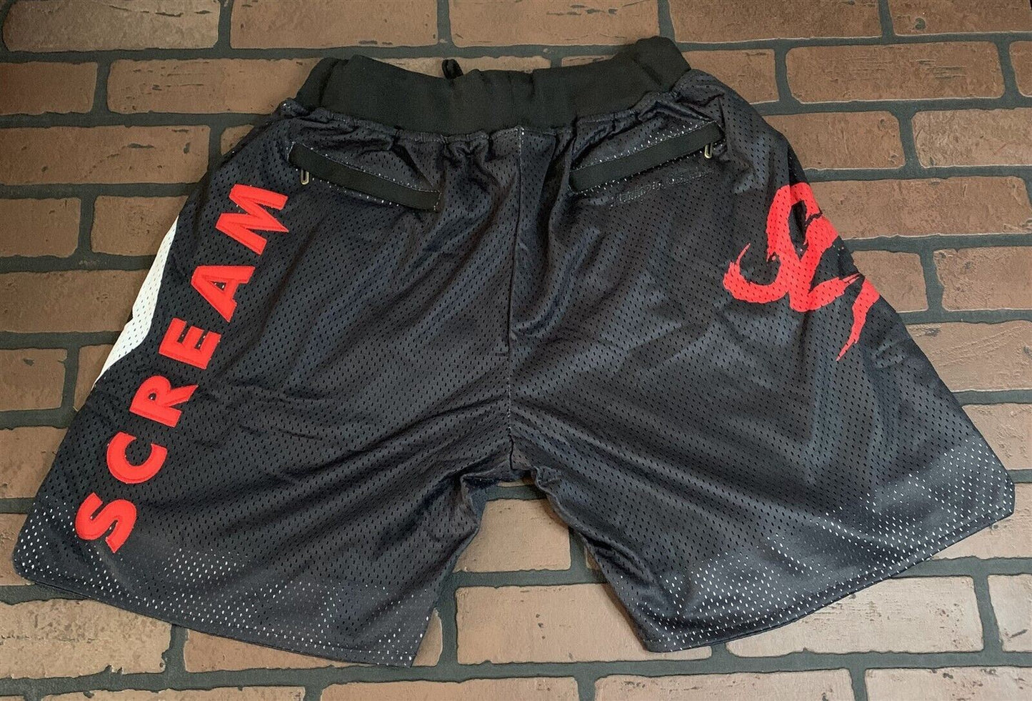 SCREAM Headgear Classics Basketball Black Shorts