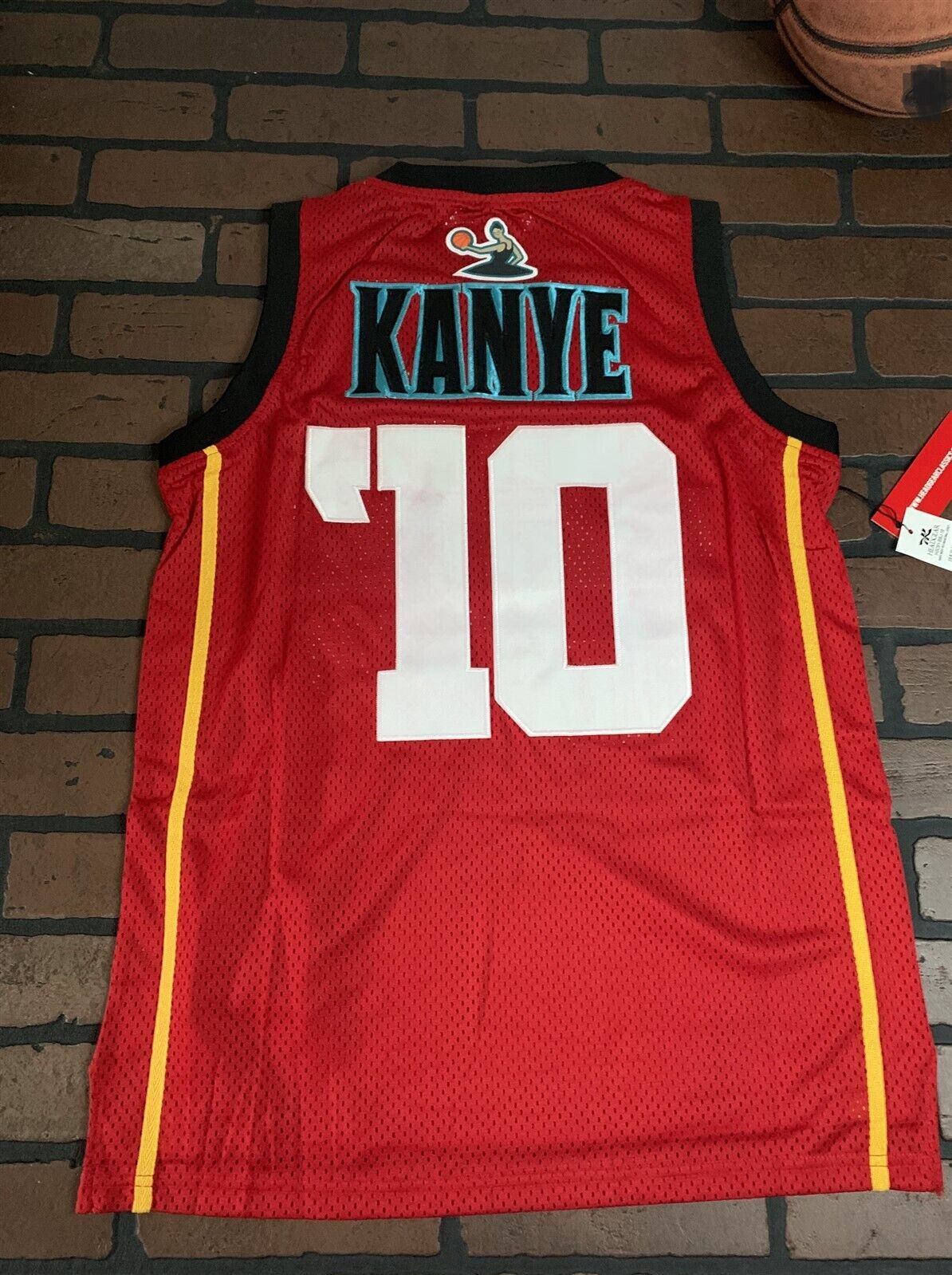 KANYE DARK TWISTED FANTASY Headgear Classics Basketball Jersey