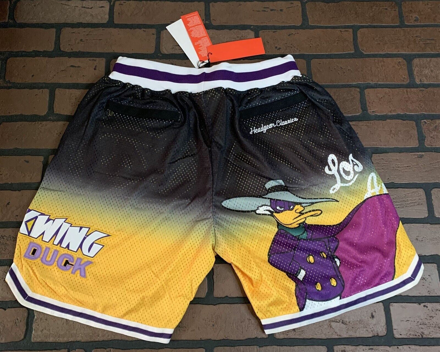 DARKWING DUCK / LOS ANGELES Headgear Classics Basketball Shorts