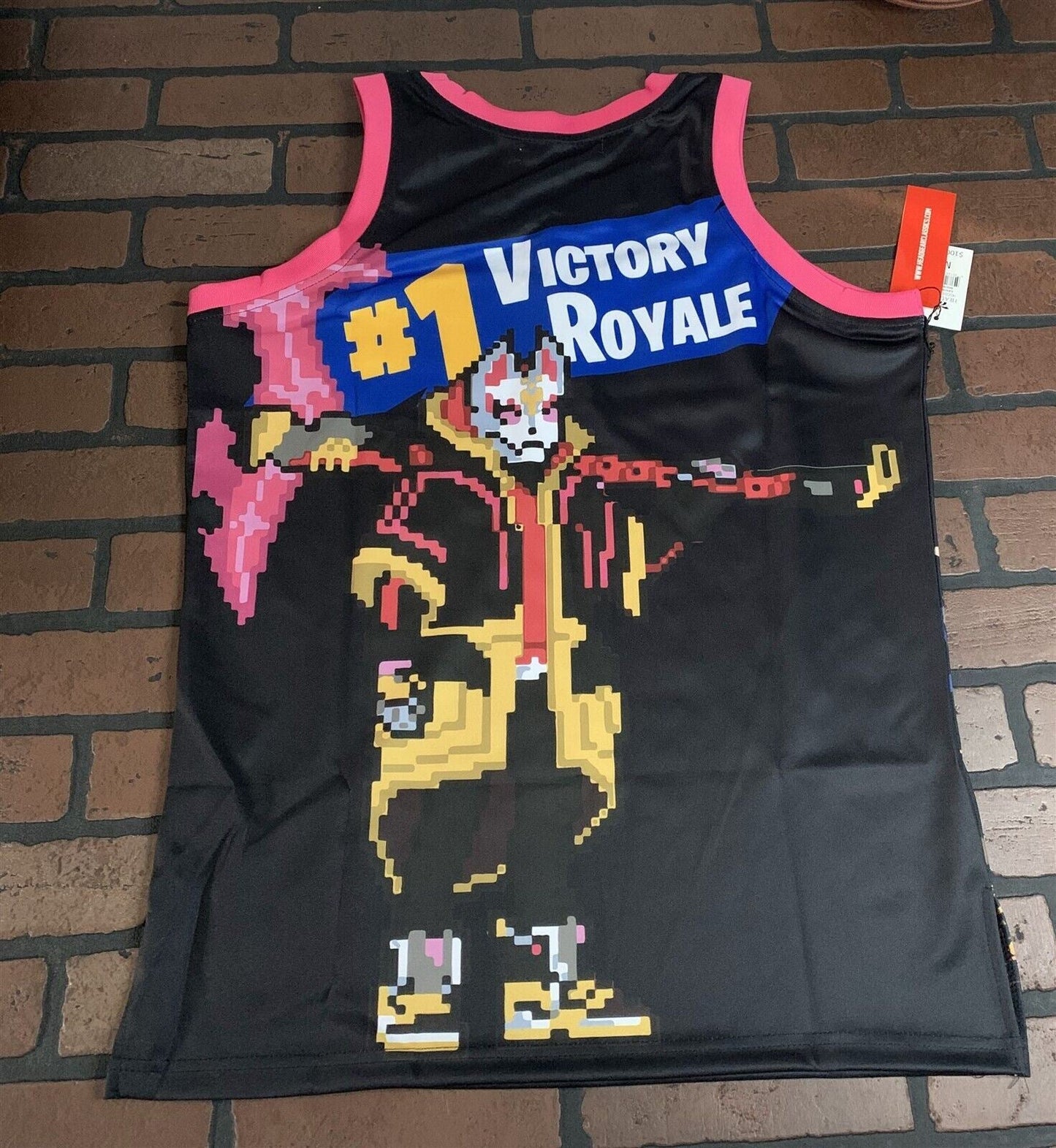 FORTNITE VICTORY ROYALE Headgear Classics Basketball Jersey