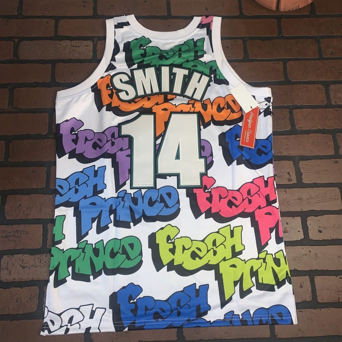 FRESH PRINCE OF BEL-AIR Headgear Classics Basketball Jersey