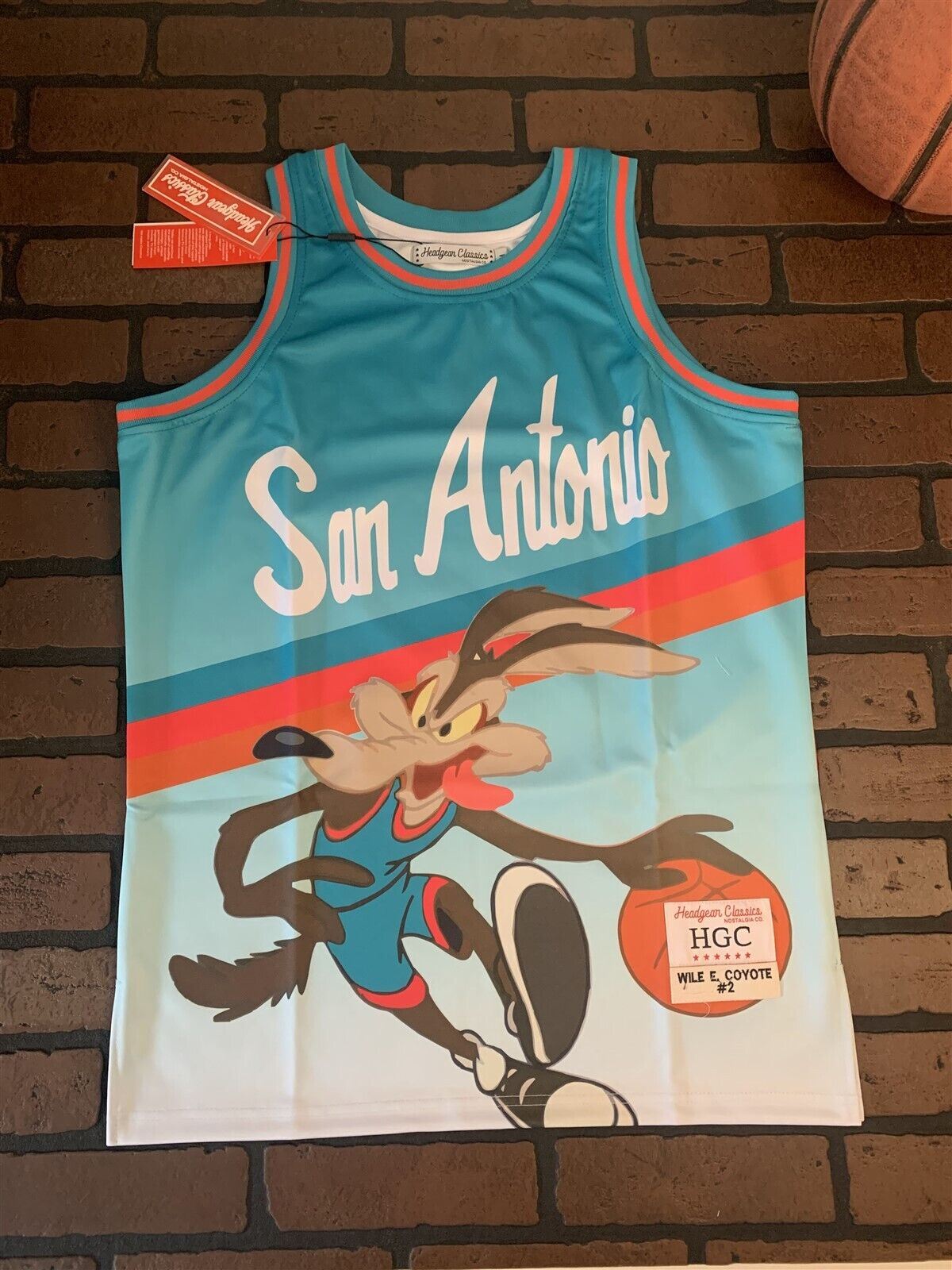WILE E COYOTE Headgear Classics Basketball Jersey