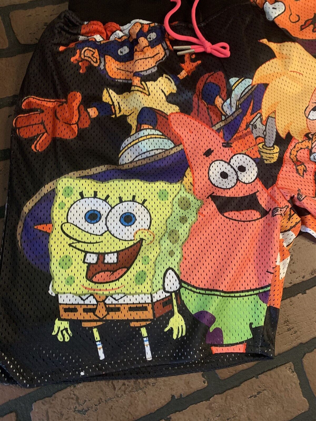 NICKELODEAN ALL OVER Headgear Classics Basketball Shorts