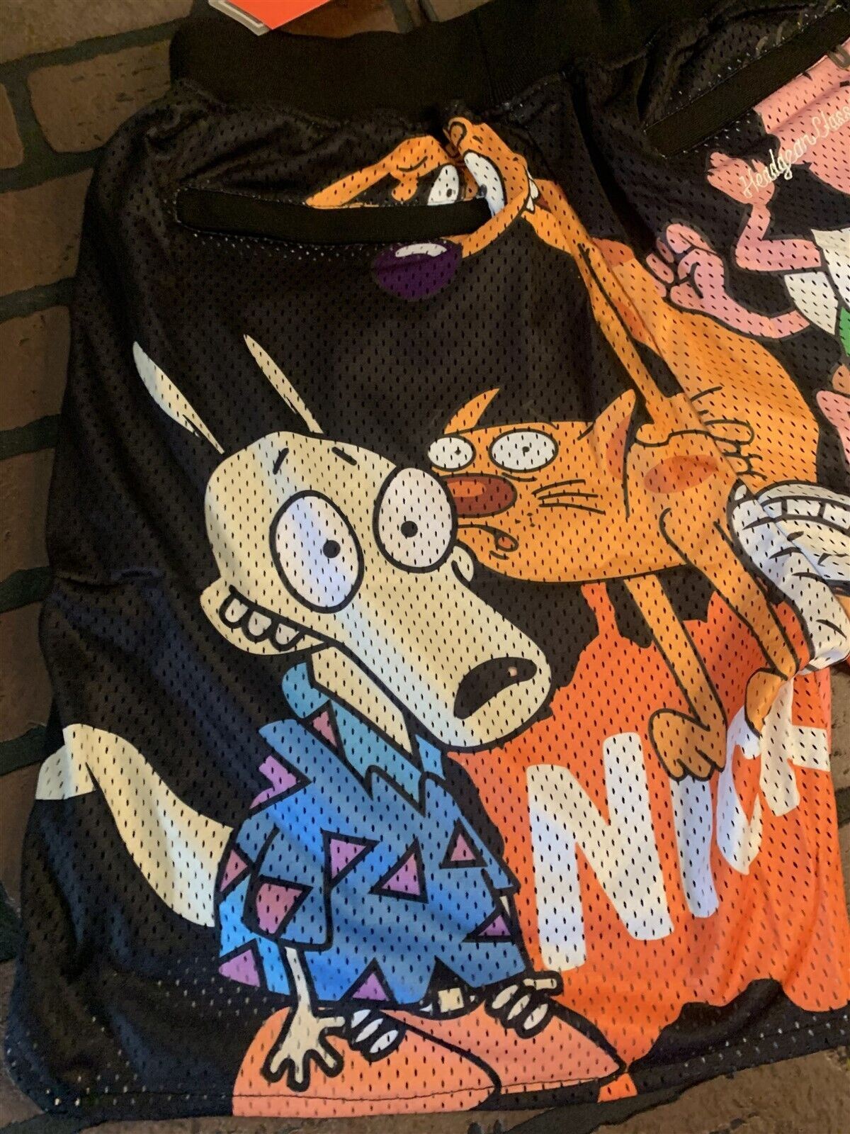 NICKELODEAN ALL OVER Headgear Classics Basketball Shorts