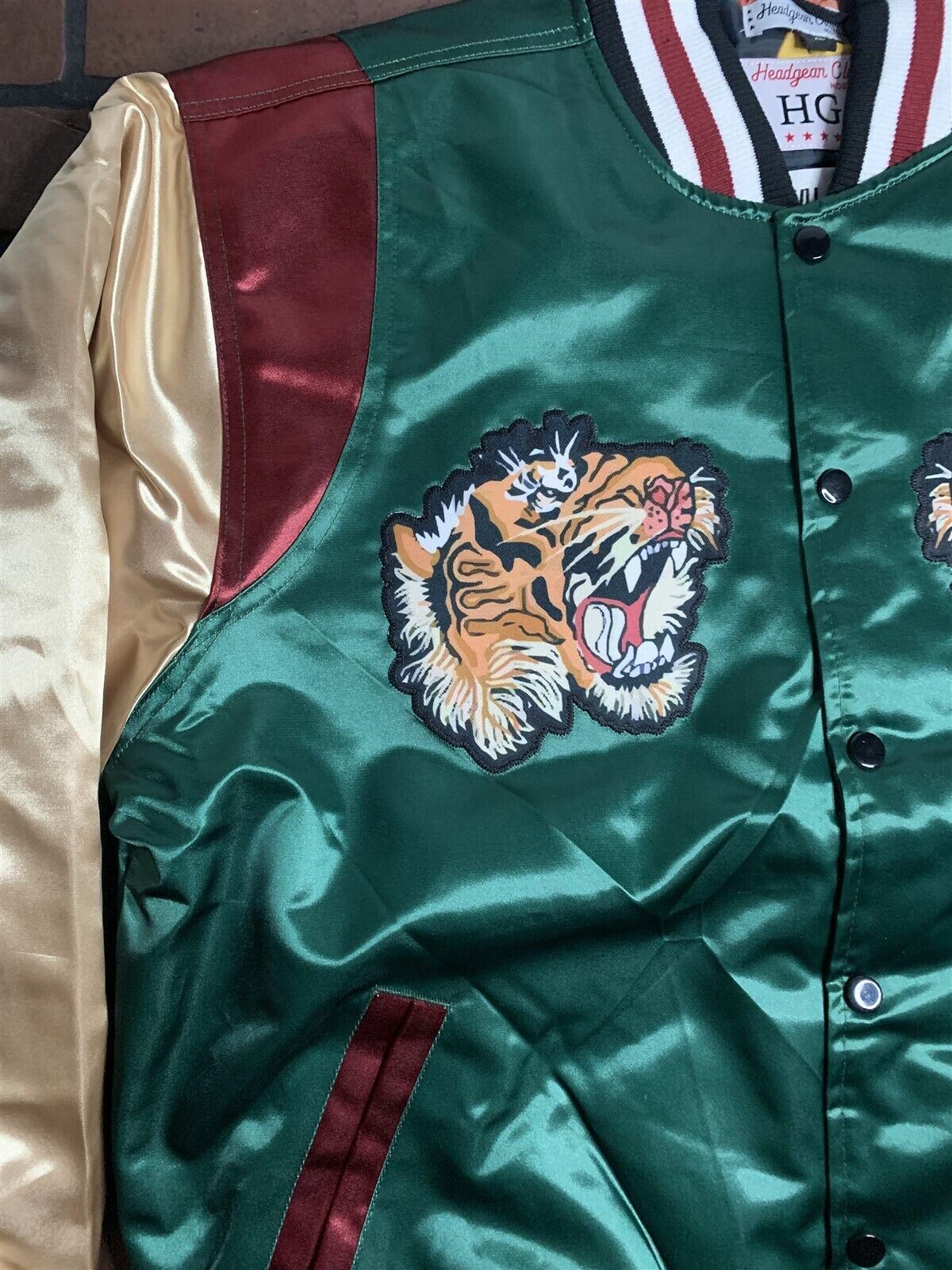 WU-TANG CLAN -Tiger Headgear Classics Streetwear Jacket