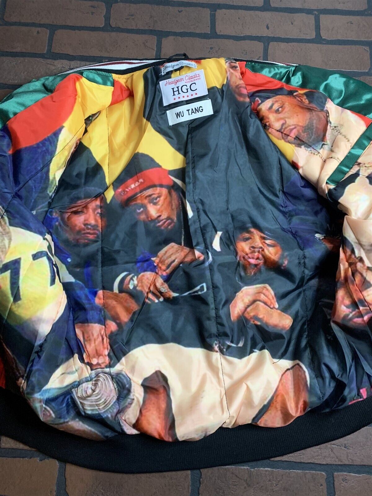 WU-TANG CLAN -Tiger Headgear Classics Streetwear Jacket