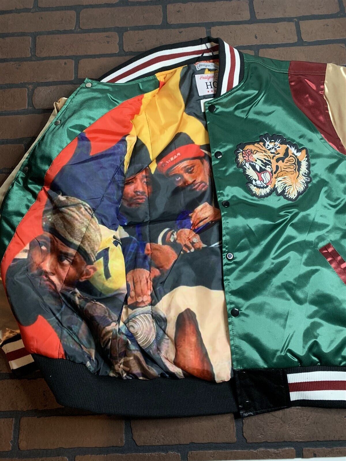 WU-TANG CLAN -Tiger Headgear Classics Streetwear Jacket