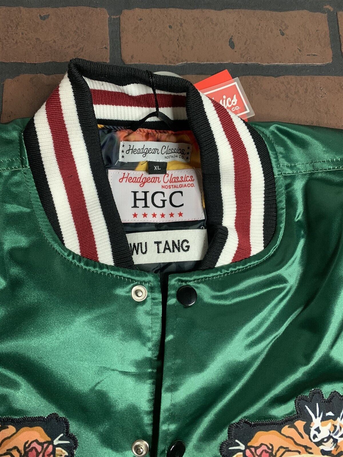 WU-TANG CLAN -Tiger Headgear Classics Streetwear Jacket