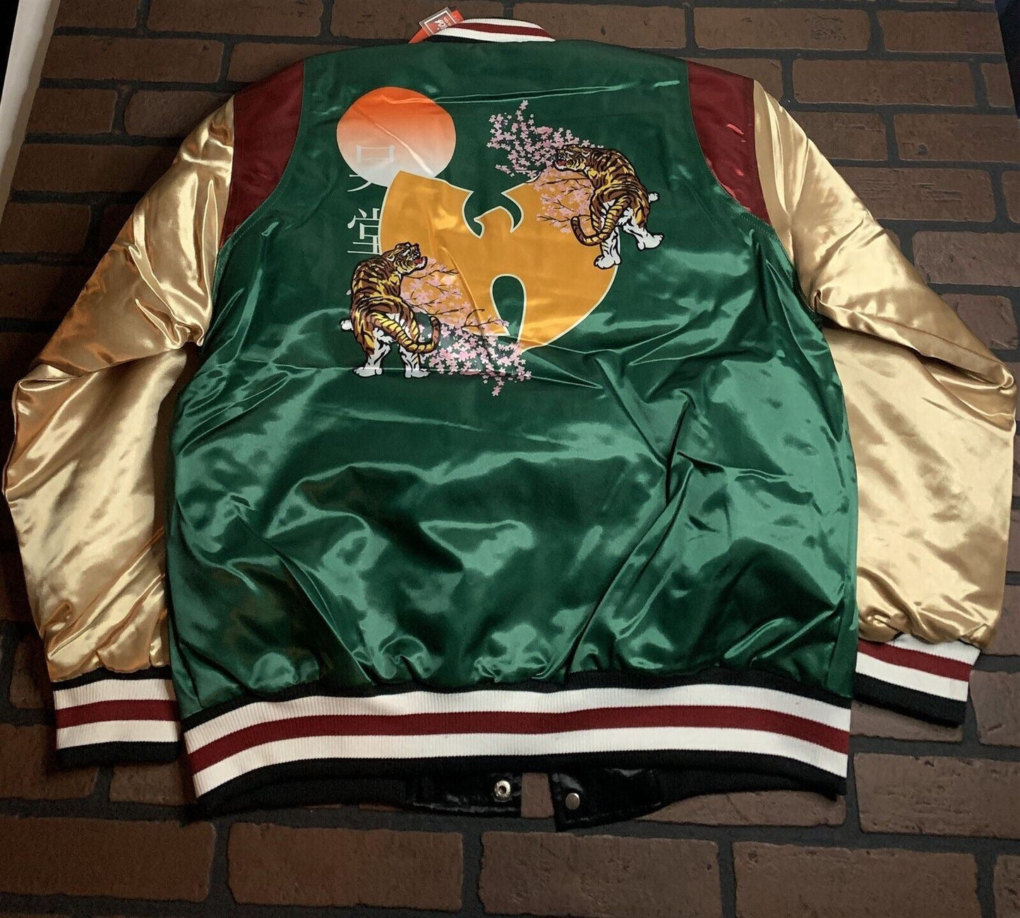 WU-TANG CLAN -Tiger Headgear Classics Streetwear Jacket