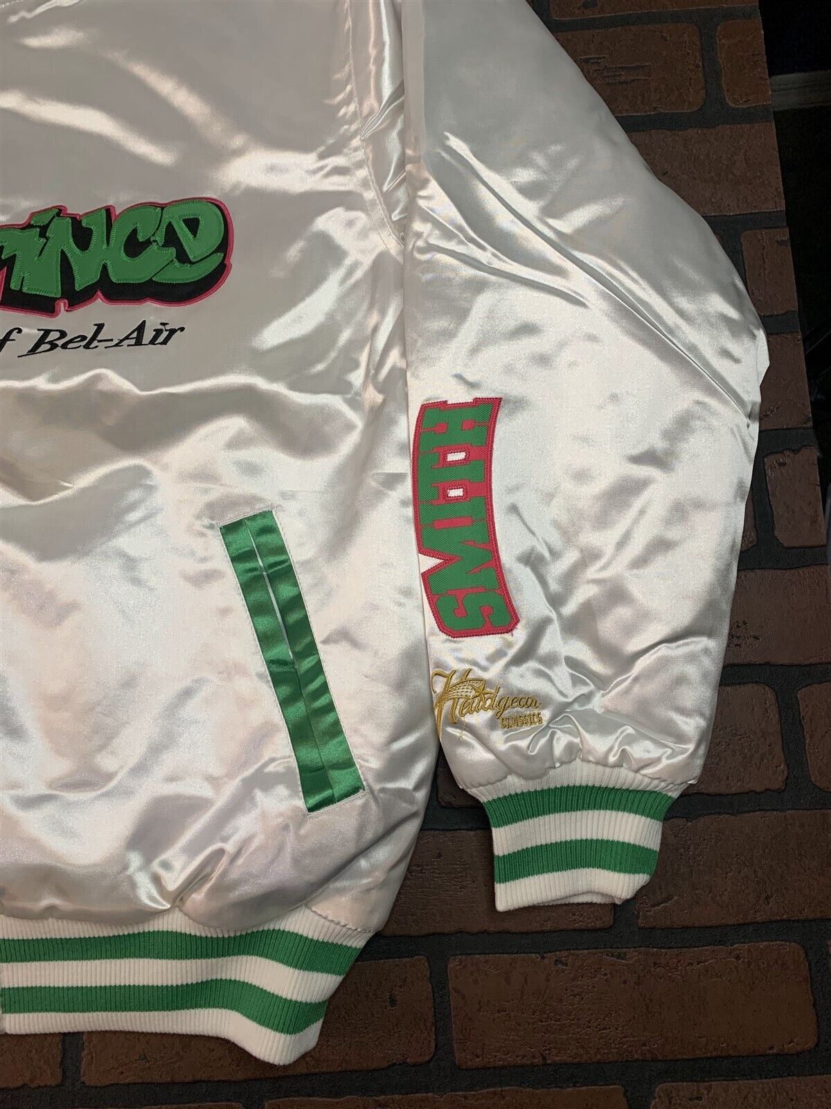 FRESH PRINCE OF BEL-AIR Headgear Classics White Streetwear Jacket