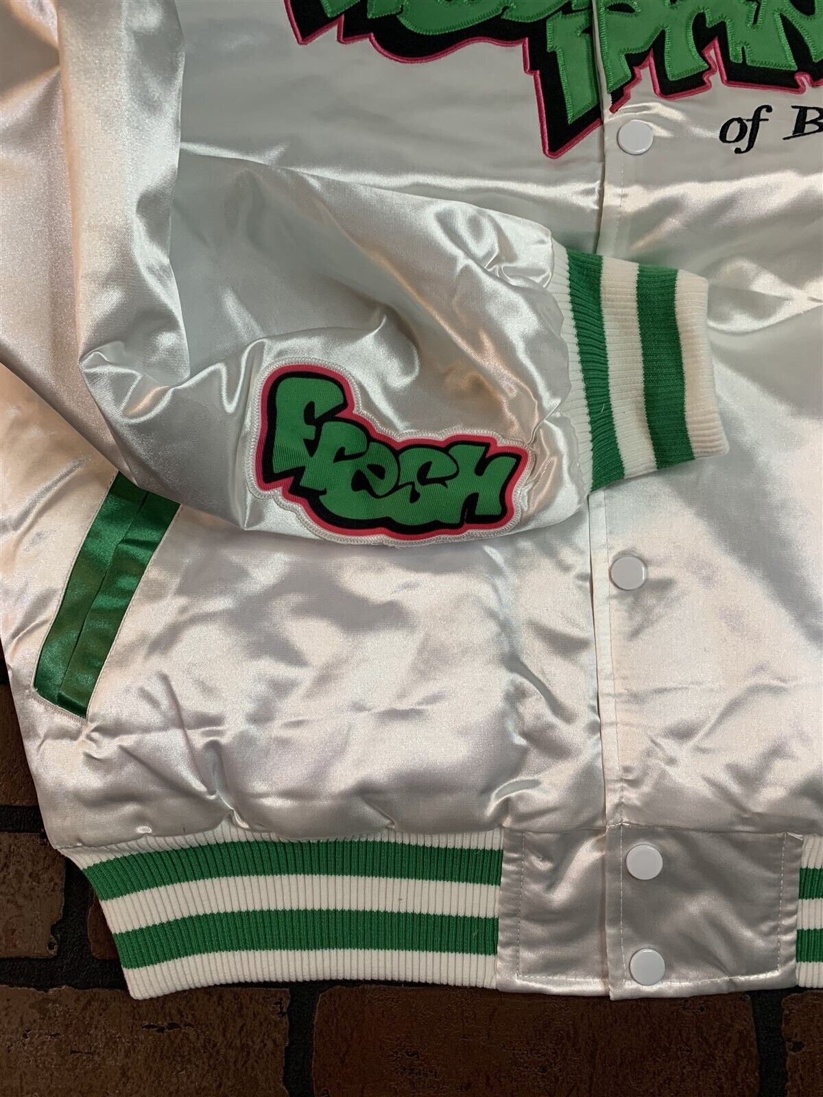 FRESH PRINCE OF BEL-AIR Headgear Classics White Streetwear Jacket