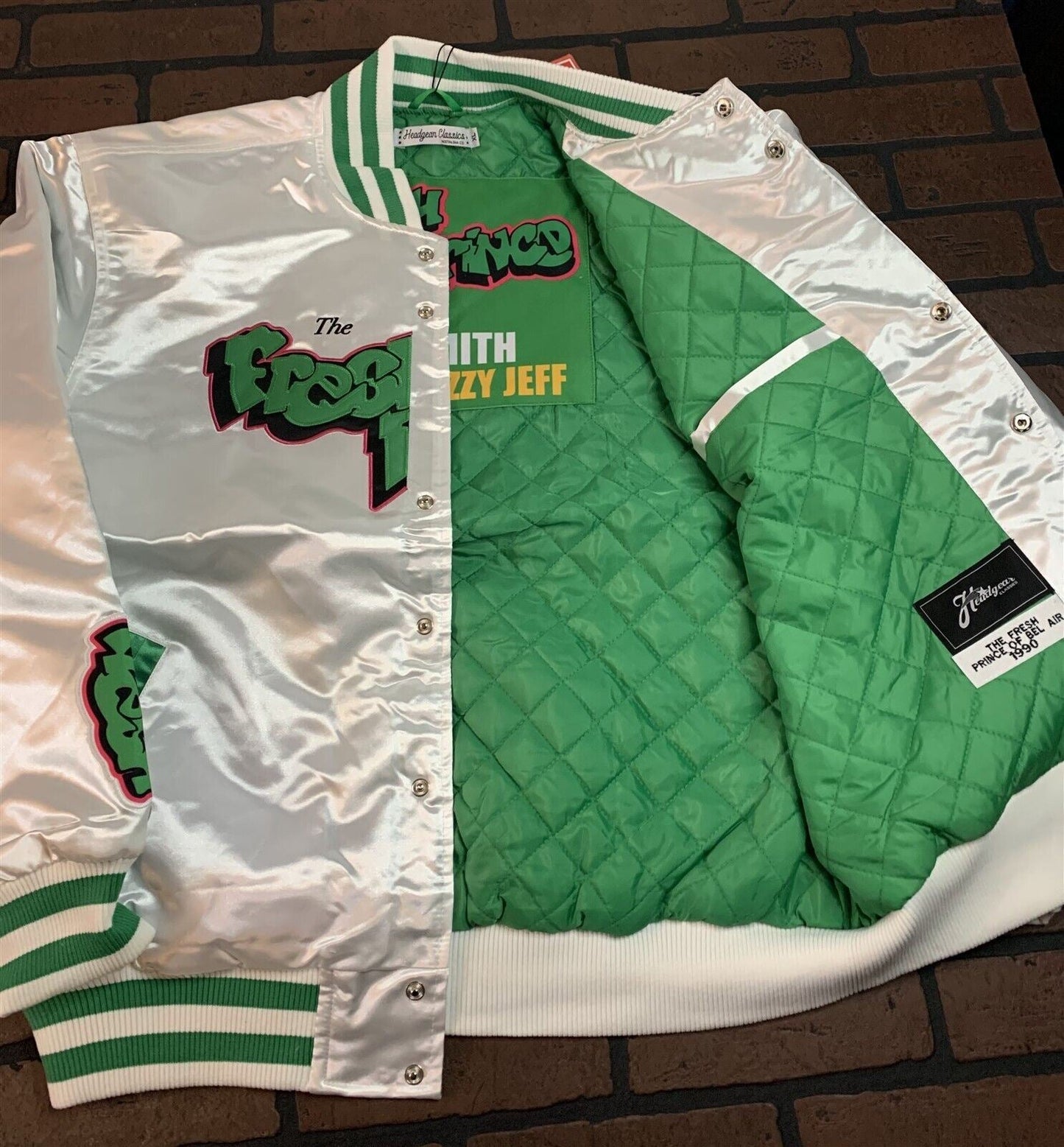 FRESH PRINCE OF BEL-AIR Headgear Classics White Streetwear Jacket